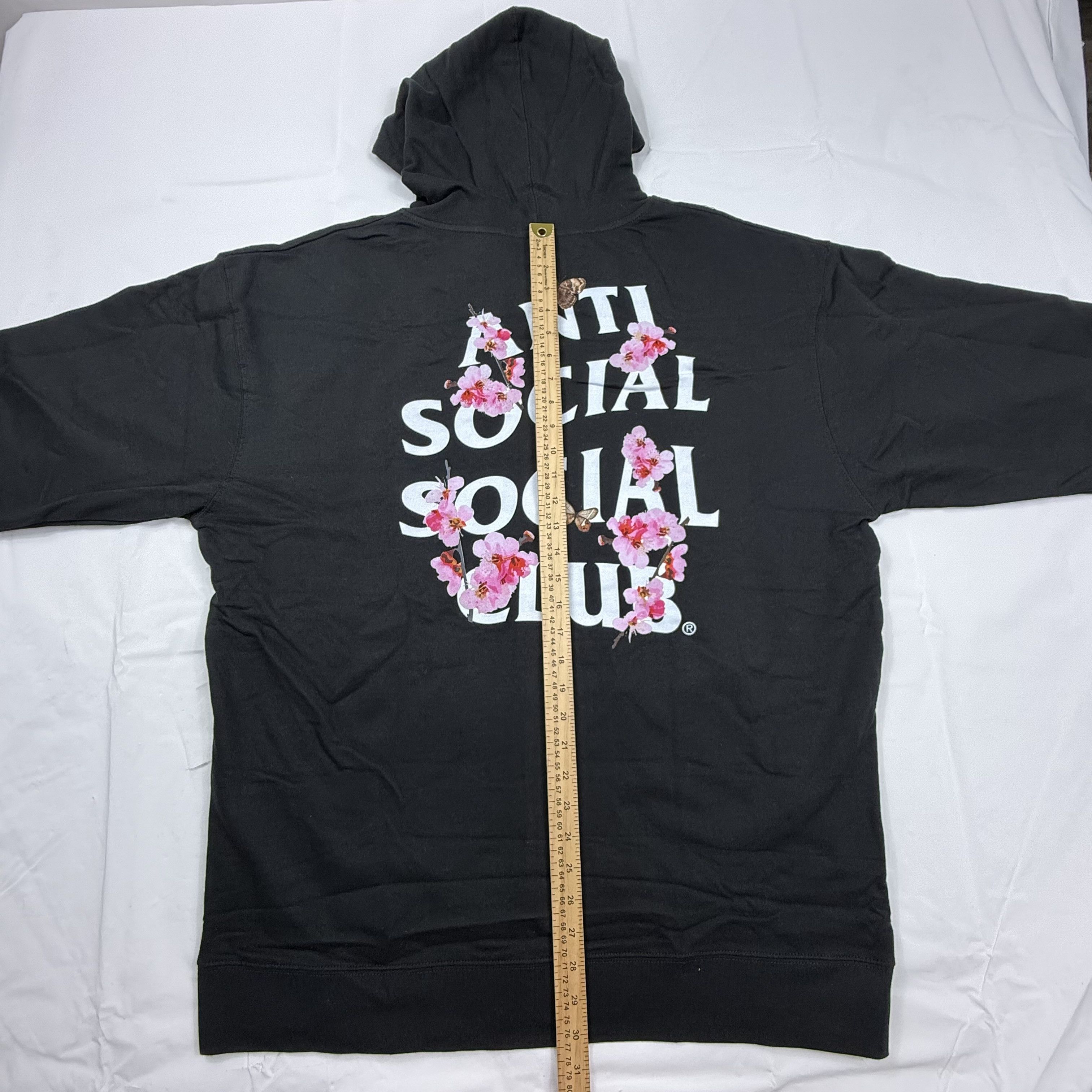 Anti Social Social Club Anti Social Social Club Kkoch Zip Up Hoodie Cherry Blossom Size US XXL / EU 58 / 5 - 4 Thumbnail