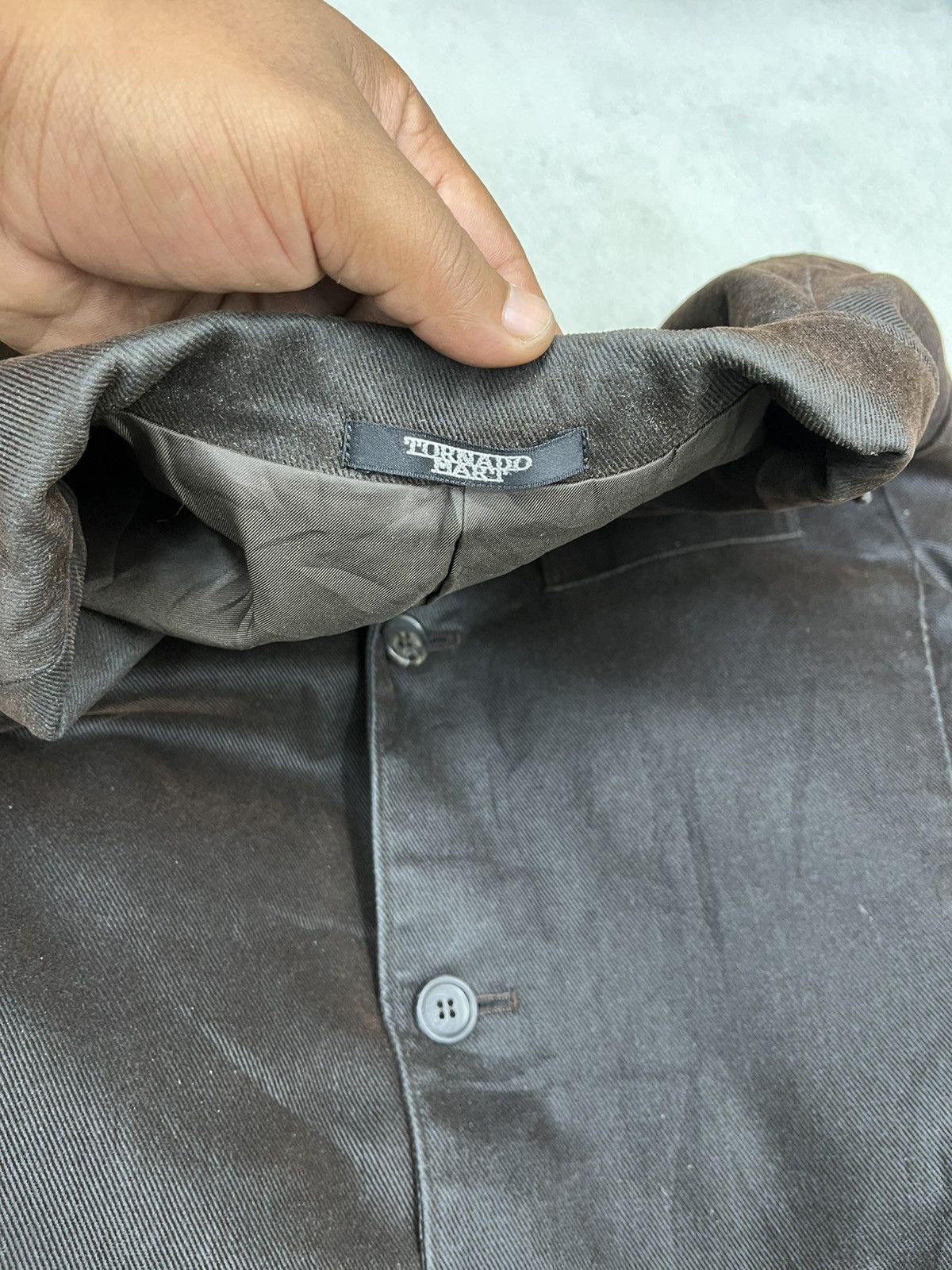 Tornado Mart ARCHIVE🔥TORNADO MART WAXED BLAZER JACKET Size M / US 6-8 / IT 42-44 - 8 Thumbnail