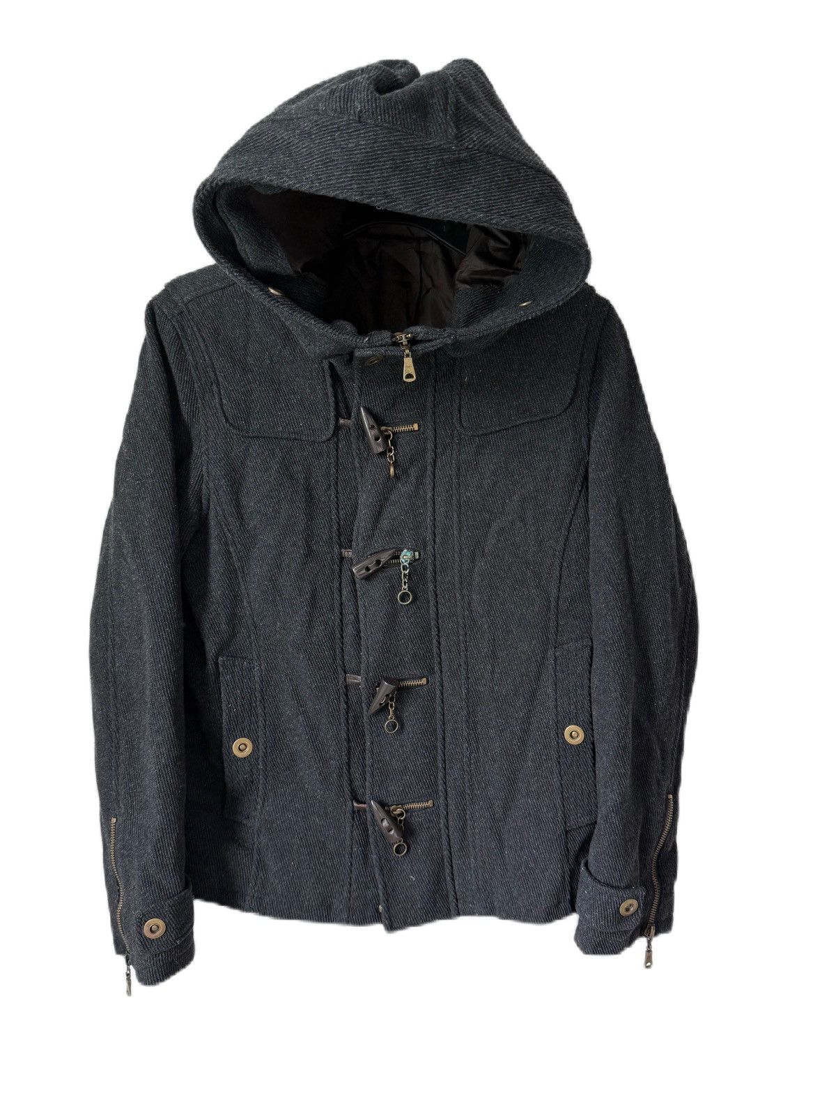 semanticdesign LGB JAPAN CULTURE SEMANTICDESIGN HERRIGBONE CASUAL JACKET Size US S / EU 44-46 / 1 - 1 Thumbnail