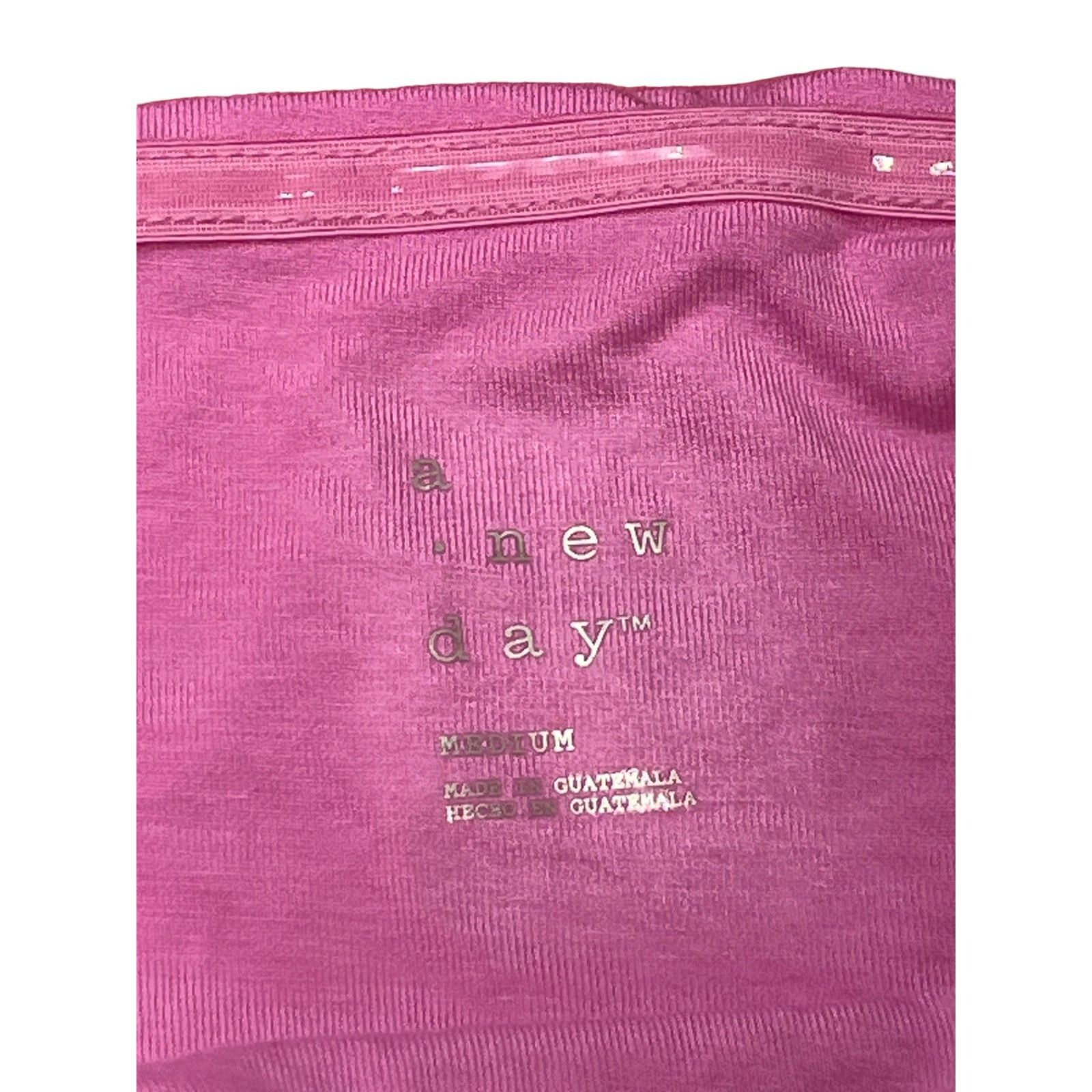 Other A New Day - Women's Slim Fit Ruched Tube Top Pink - XXS Size ONE SIZE - 12 Thumbnail