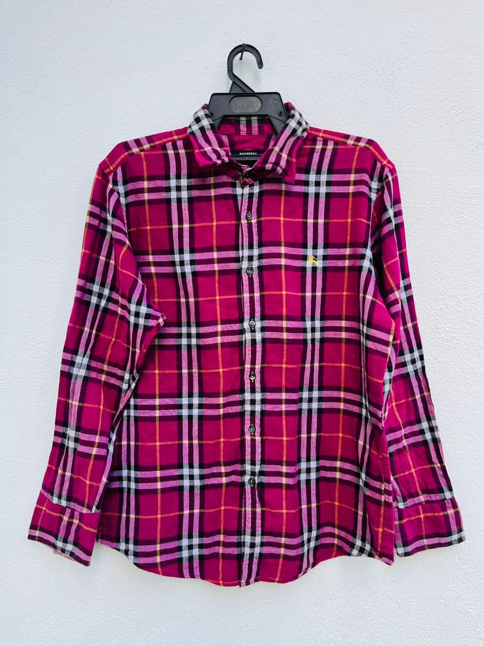 Burberry × Japanese Brand Vintage Burberry Long Sleeve Shirt Size US M / EU 48-50 / 2 - 1 Thumbnail