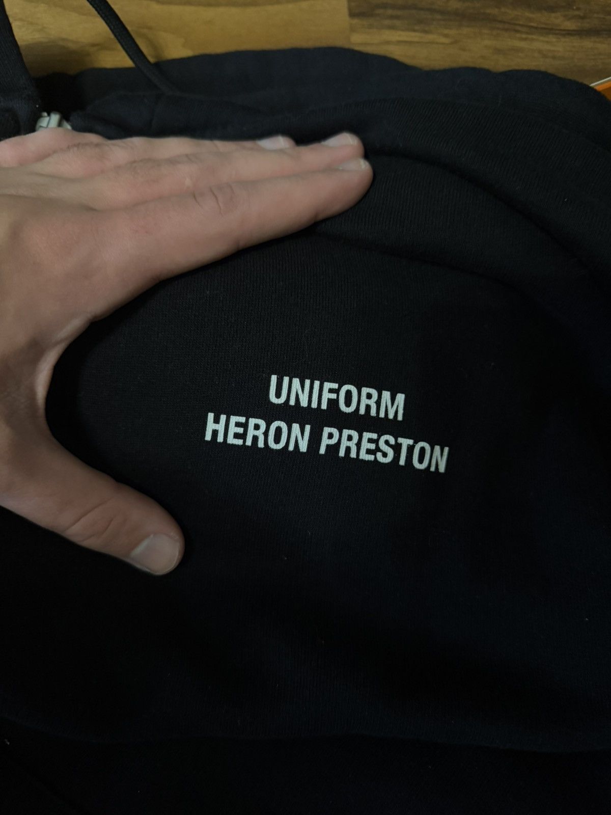 Heron Preston Heron Preston Uniform Black Zip Hoodie Size US L / EU 52-54 / 3 - 4 Thumbnail