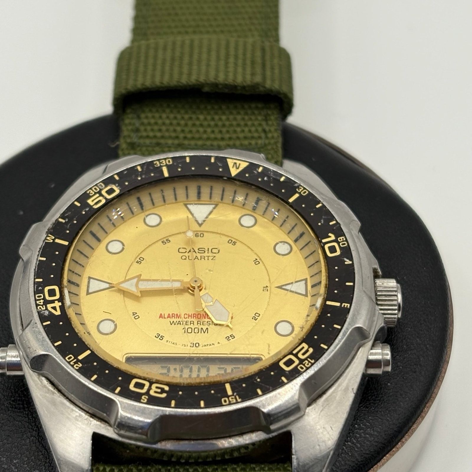 Casio Casio Arnie AMW-320C Analog-Digital Diver Watch – Working Size ONE SIZE - 2 Thumbnail