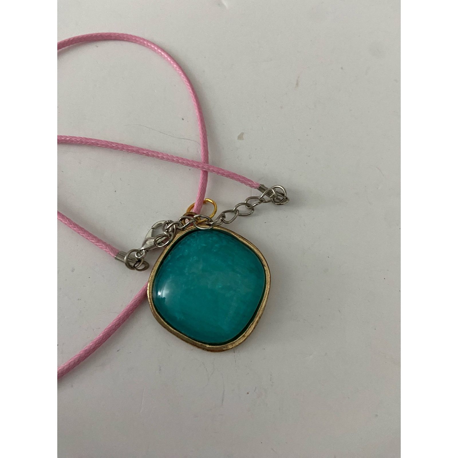 Handmade green pendant necklace Size ONE SIZE - 5 Thumbnail
