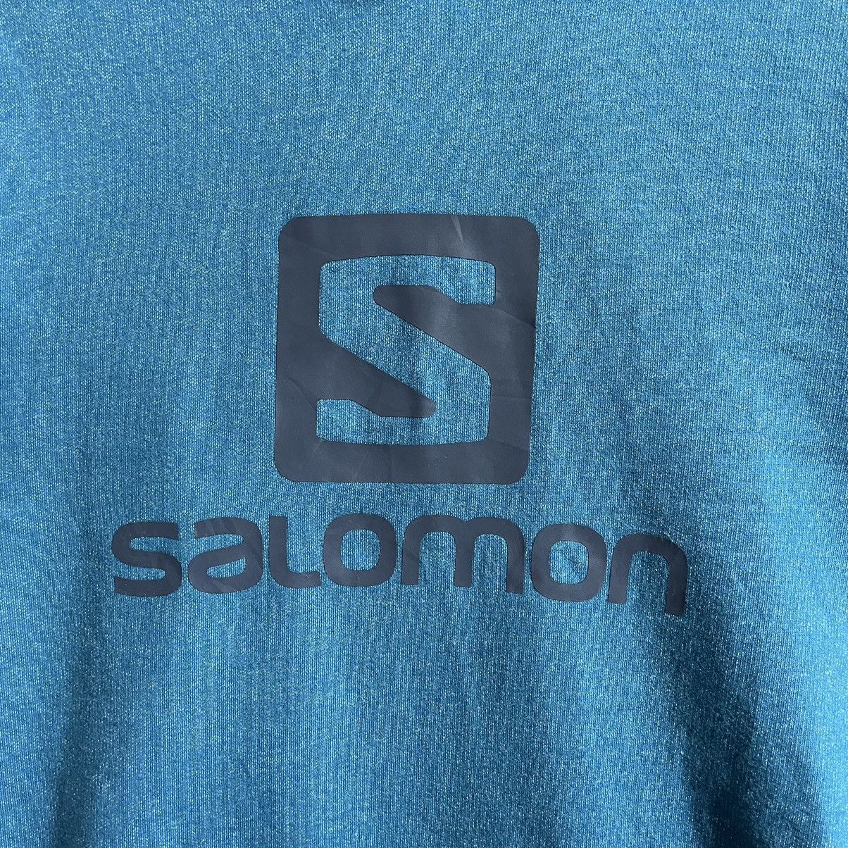 Salomon × Vintage Salomon Big Logo Hoodie Size US S / EU 44-46 / 1 - 2 Thumbnail