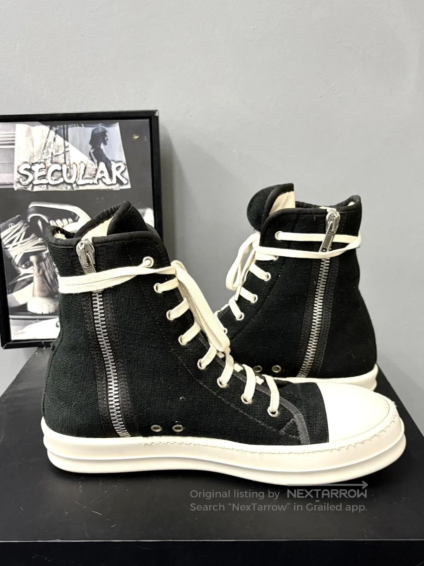 Rick Owens Drkshdw Rick Owens DRKSHDW High. Size US 8.5 / EU 41-42 - 6 Thumbnail