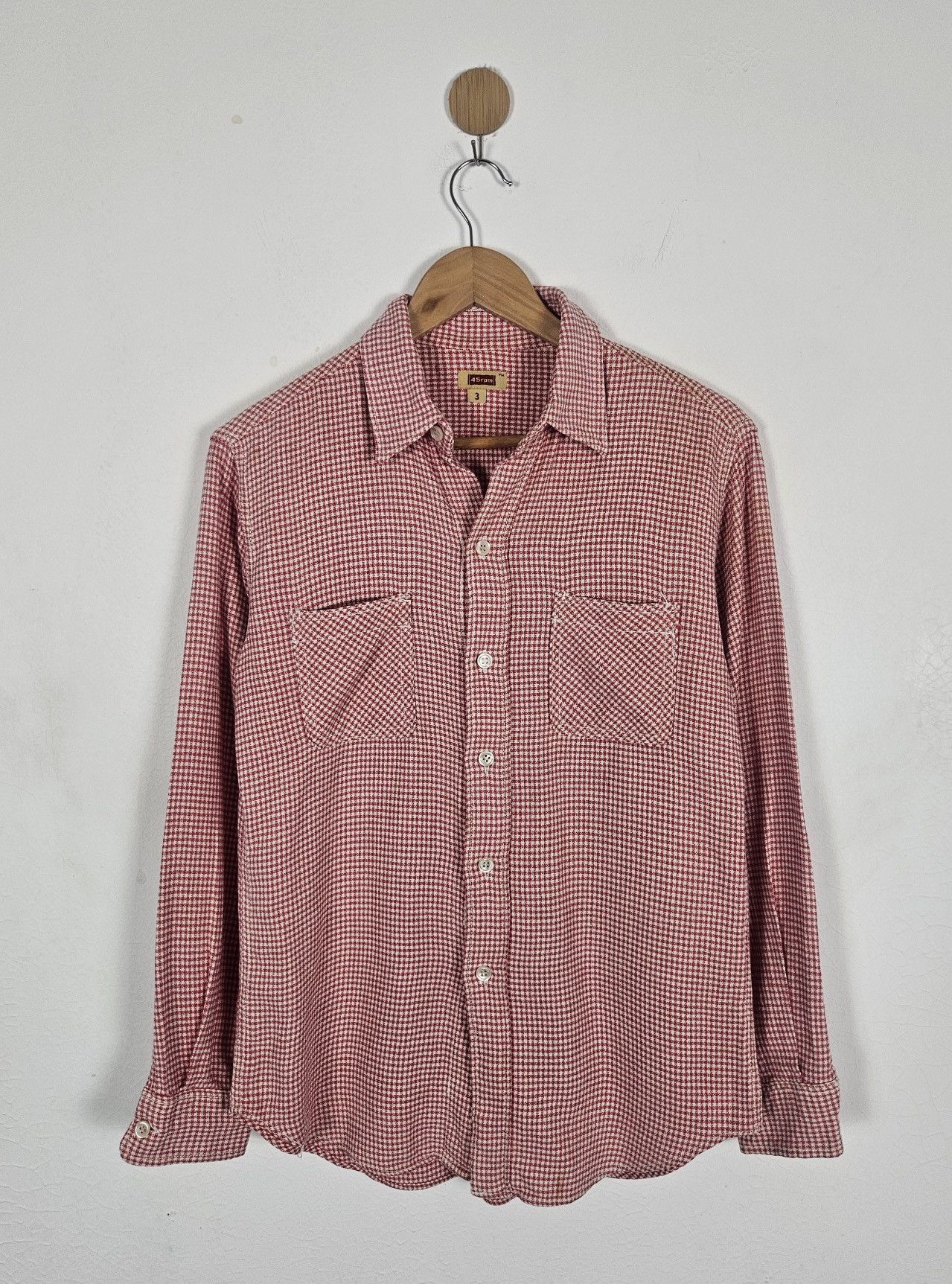 45RPM checkered shirt