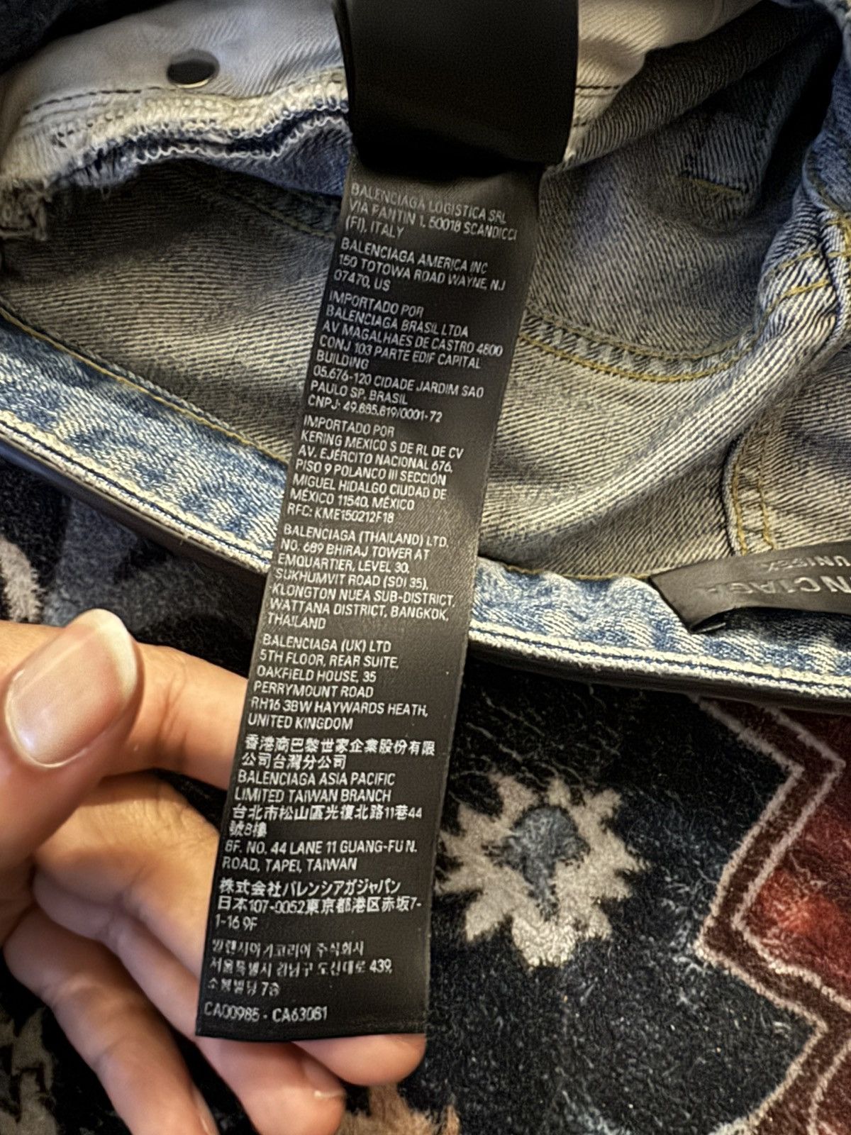 Balenciaga BALENCIAGA DENIM WITH BELT Size US 29 - 11 Thumbnail