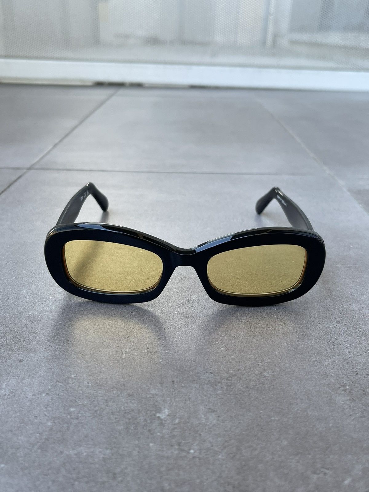 GCDS !DS! SS23 GCDS GD0027 01E Oval Black Sunglasses Size ONE SIZE - 8 Thumbnail