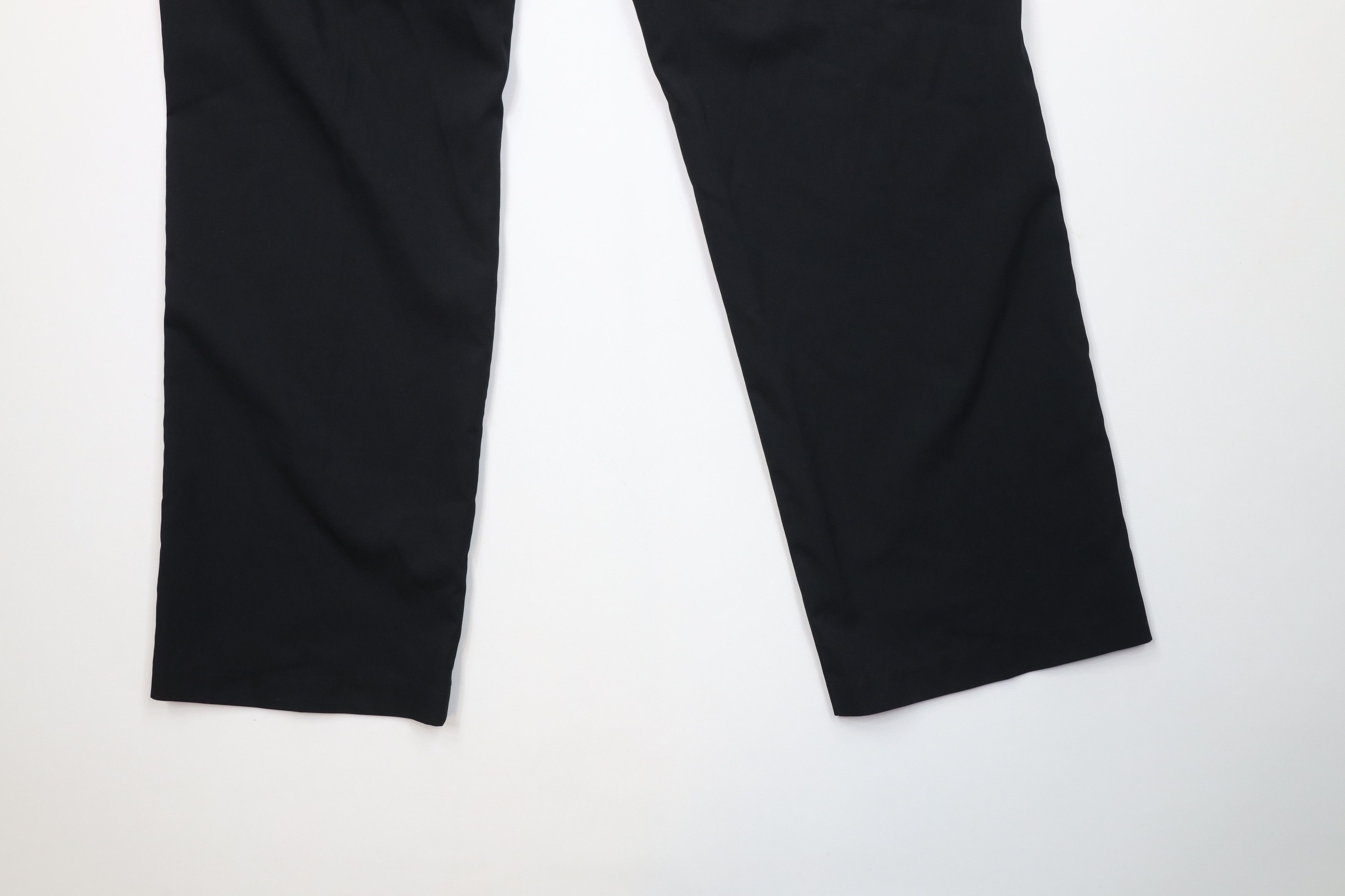 Adidas Vintage Y2K Adidas Golf Wide Leg Golfing Chino Pants Black Size US 36 / EU 52 - 11 Thumbnail