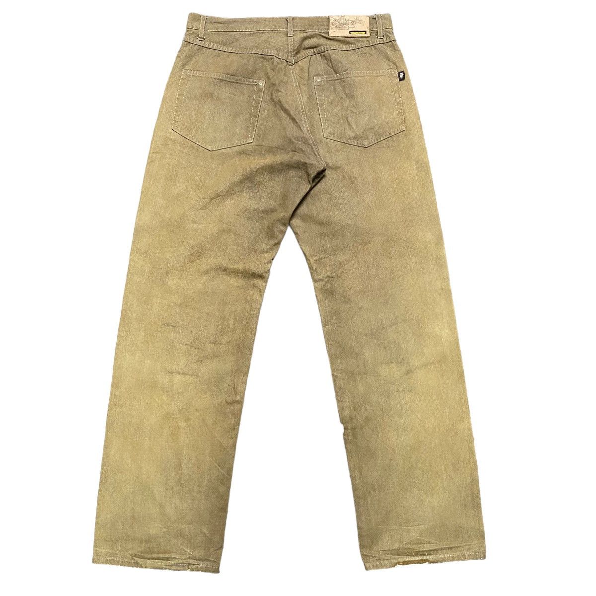Vintage Vintage PNB NATION Canvas Cotton Baggy Skater Pants Selvedge Size US 33 - 1 Thumbnail