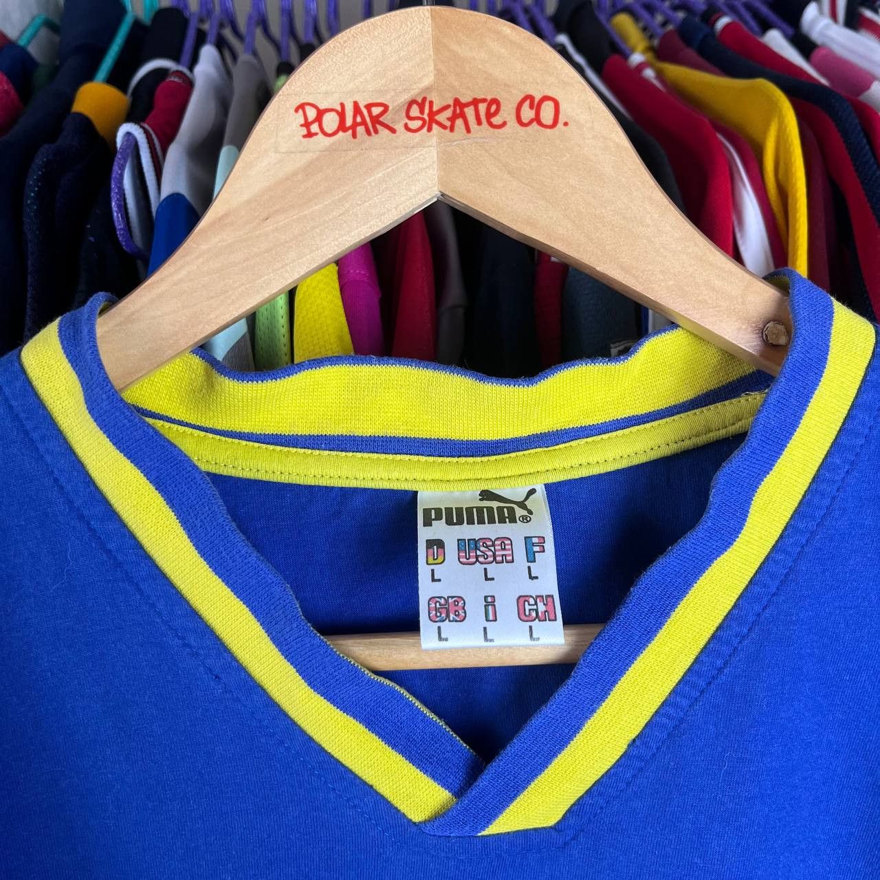 Puma Vintage 90s Puma Street Soccer Cup Tshirt Retro Football Size US L / EU 52-54 / 3 - 11 Thumbnail