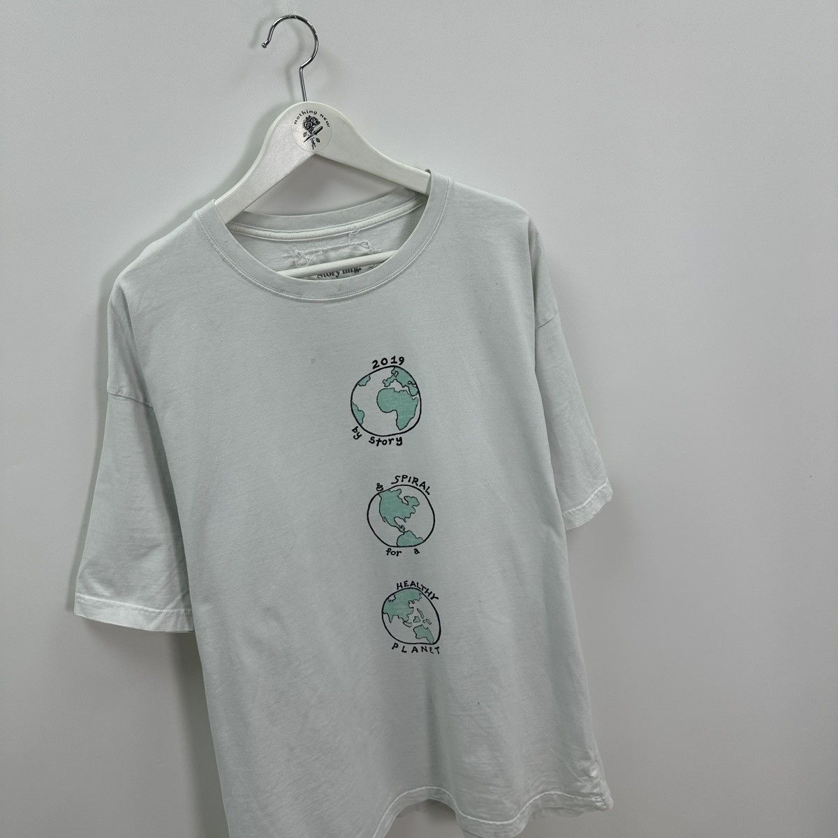 Designer Story MFG We are poisoning the earth Plant Life tee 2019 Size US XL / EU 56 / 4 - 6 Thumbnail