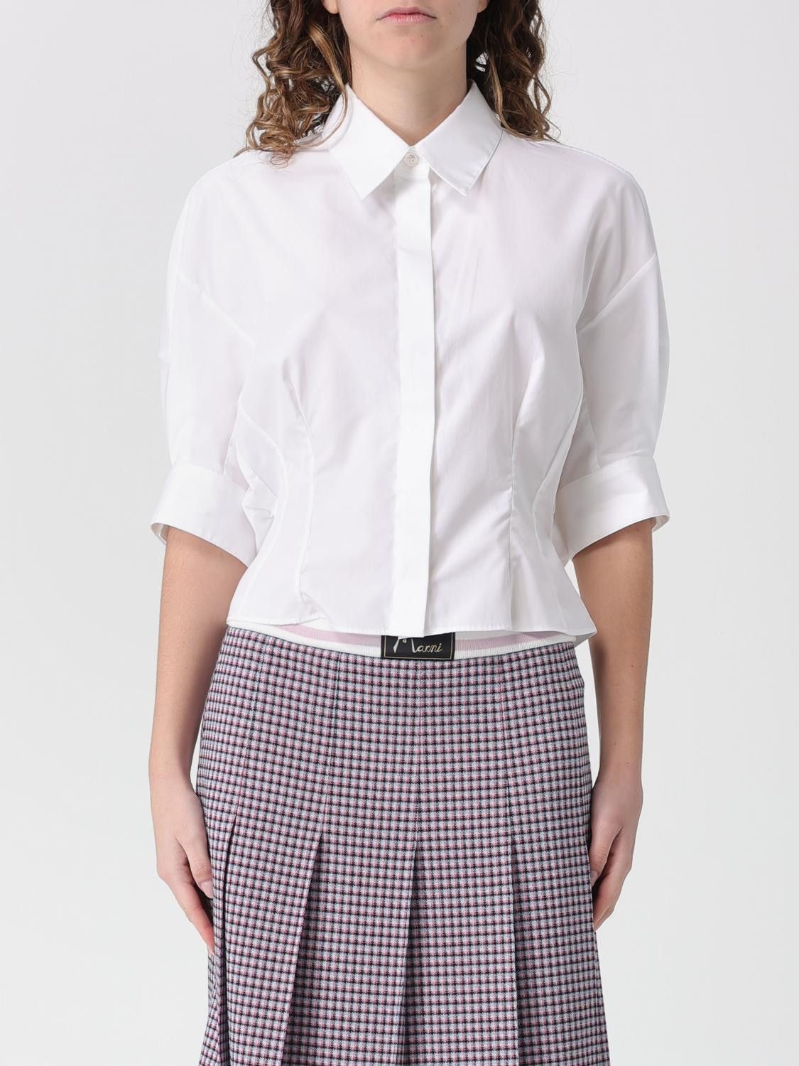 Marni Marni Shirt Woman Lilac Size M / US 6-8 / IT 42-44 - 1 Thumbnail