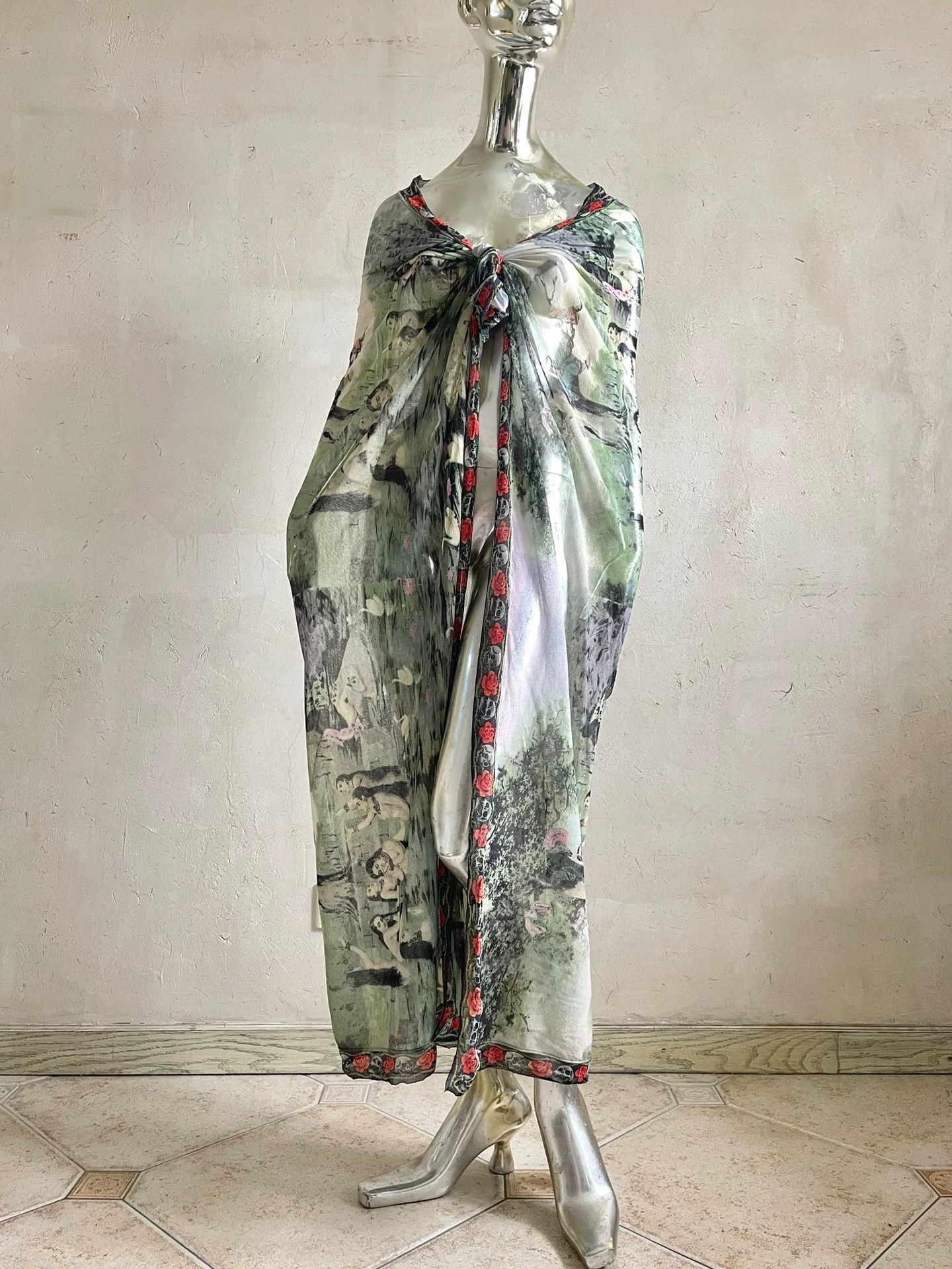 Jean Paul Gaultier Jean Paul Gaultier Rare Bather Scarf Multi-Way Size ONE SIZE - 1 Thumbnail
