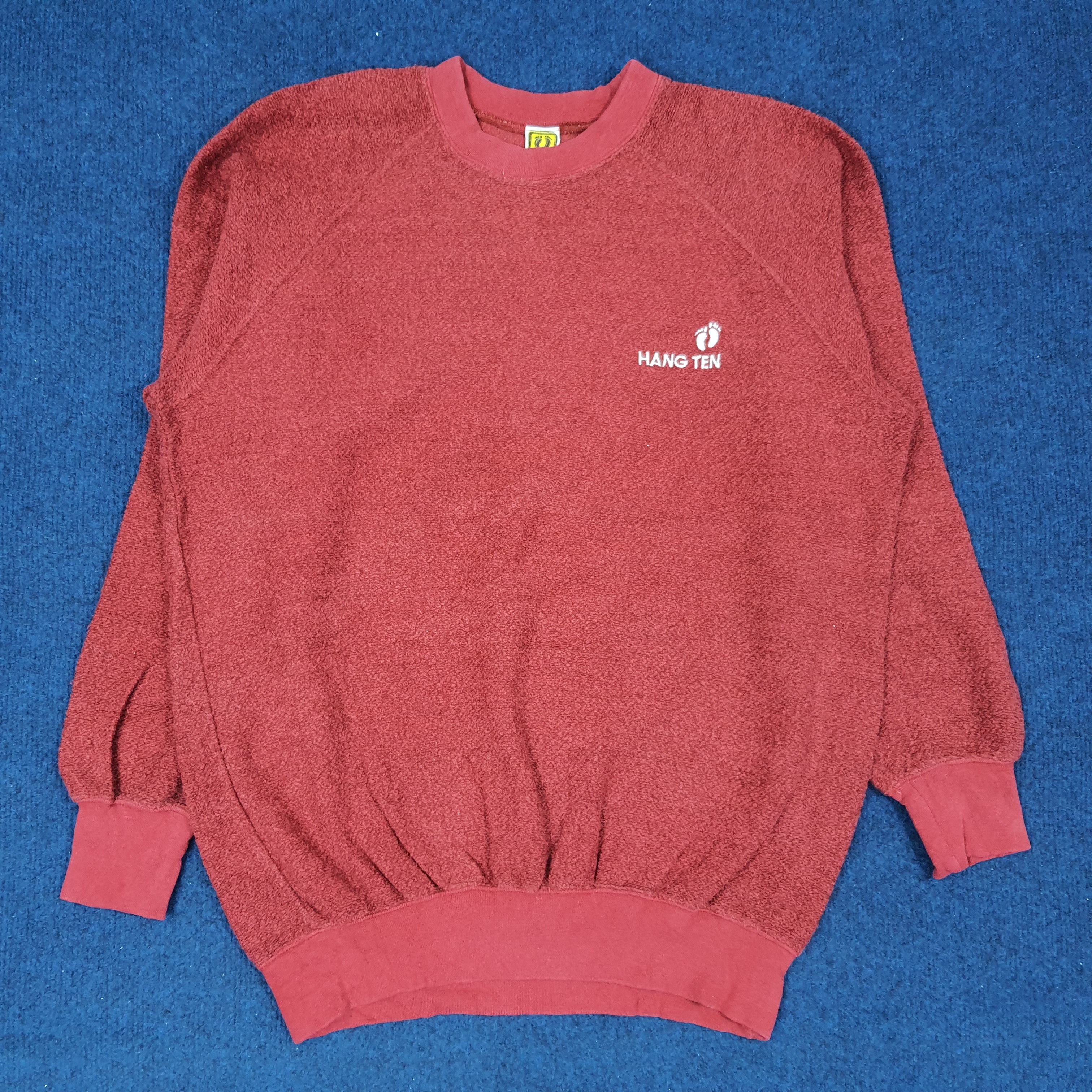 Hang Ten × Vintage Vintage Hang Ten Sweatshirt C231N8 Size US M / EU 48-50 / 2 - 1 Thumbnail