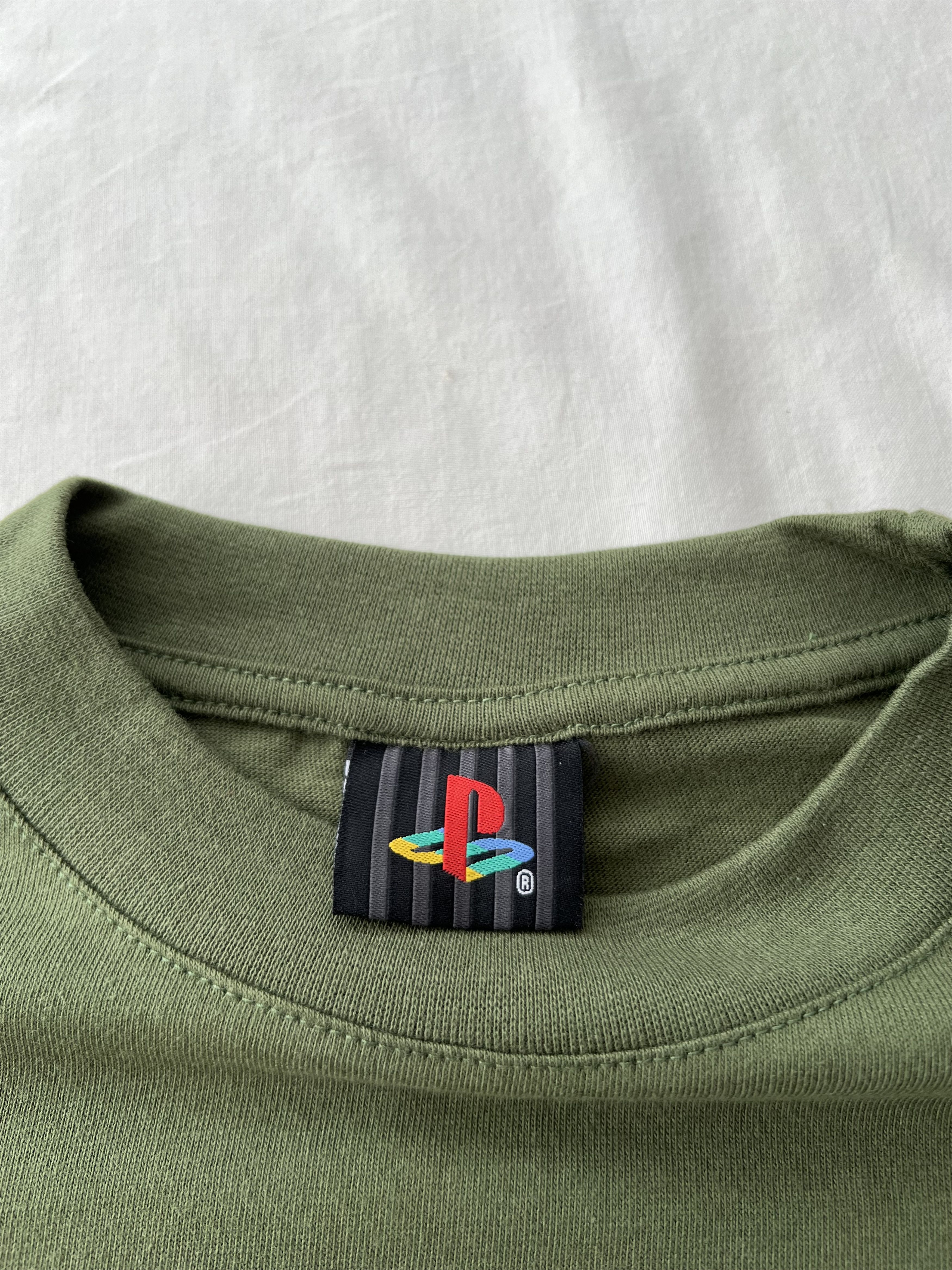 Playstation Vintage 2000s Playstation 2 PS2 Promo Long Sleeve T-shirt Size US L / EU 52-54 / 3 - 10 Thumbnail