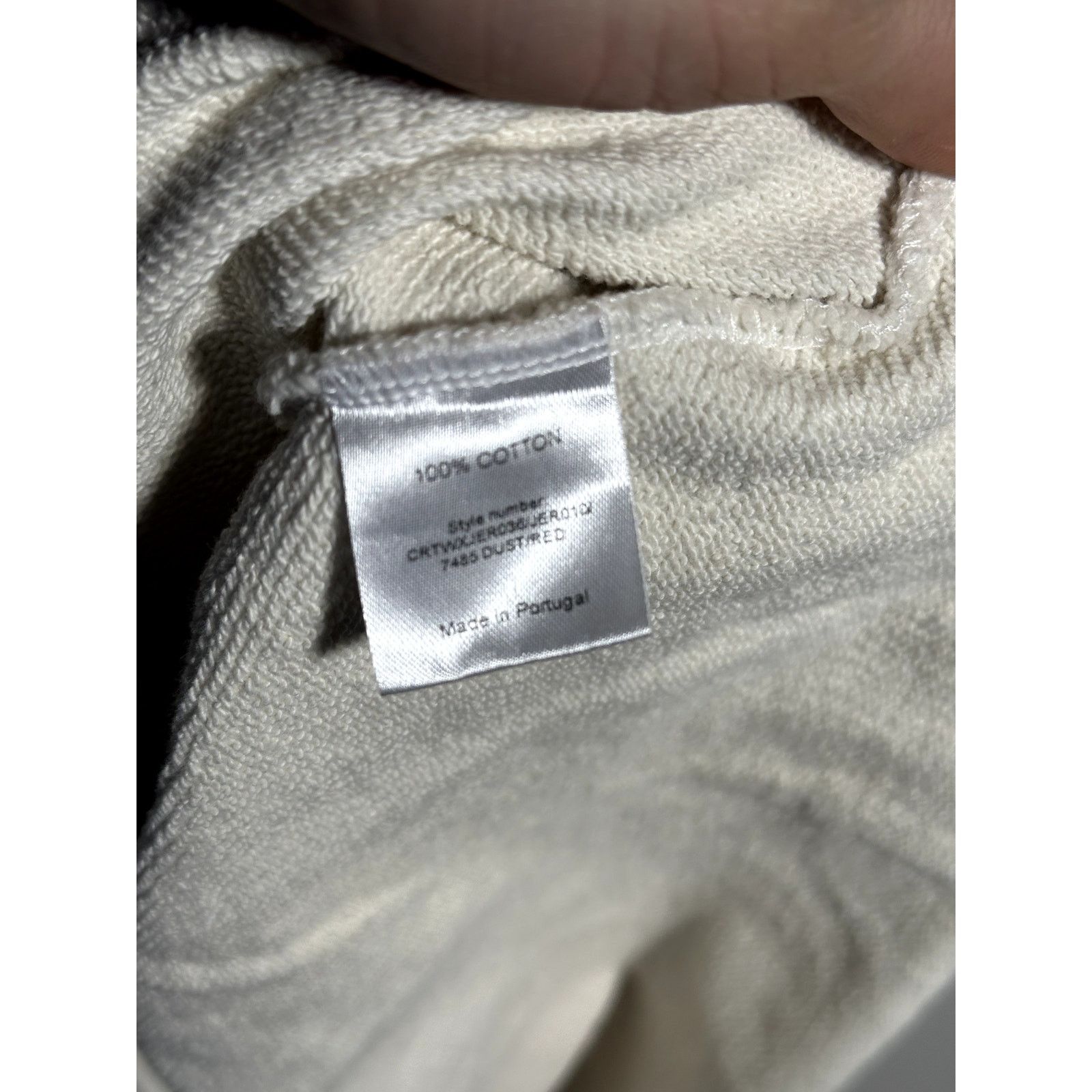 Sunnei Sunnei Raglan Hoodie White/Orange Size US M / EU 48-50 / 2 - 6 Thumbnail