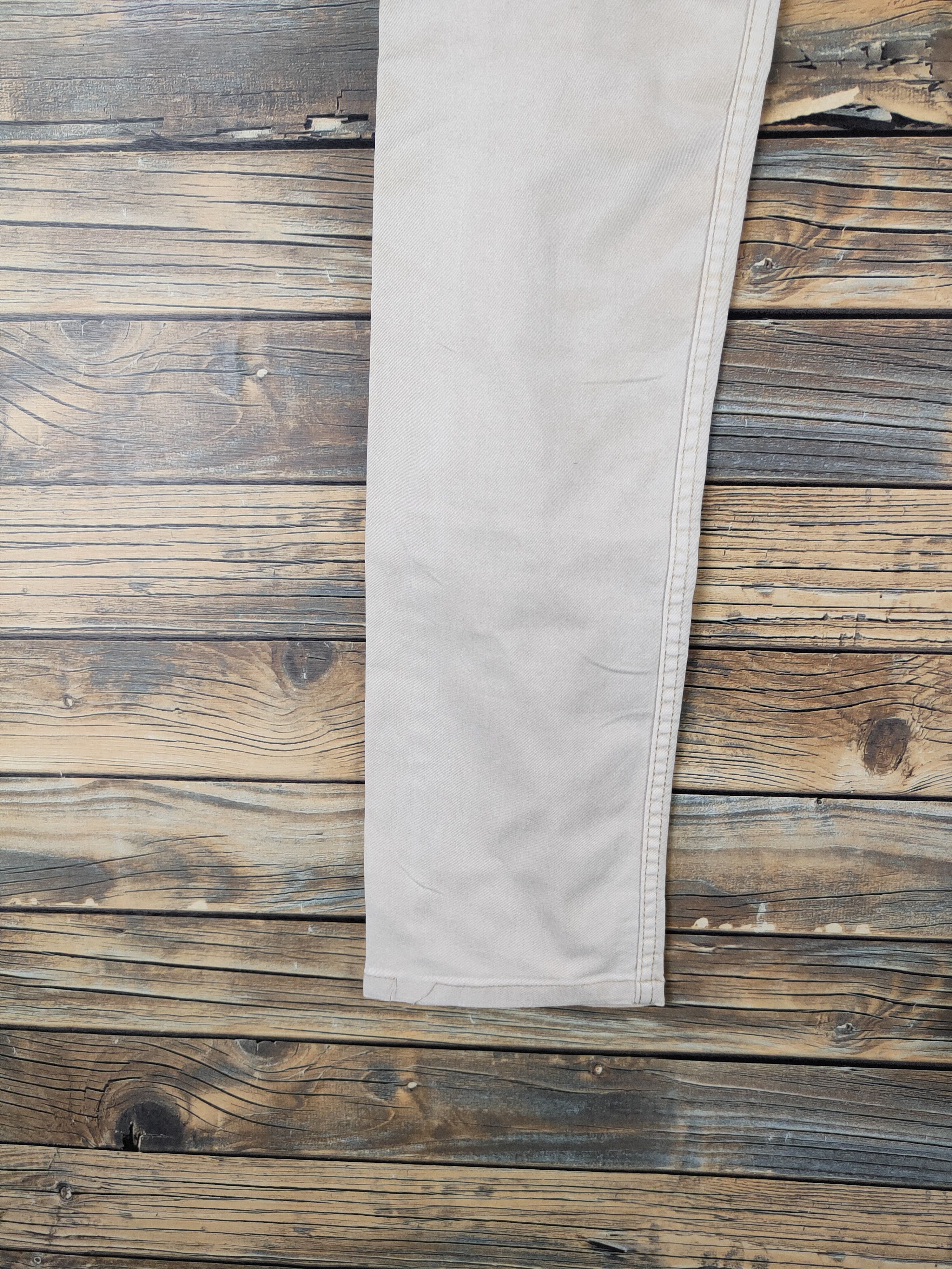 Japanese Brand DL Uniqlo Ivory Multipocket Cargo Pants #2340 Size 25" / US 0 / IT 36 - 9 Thumbnail