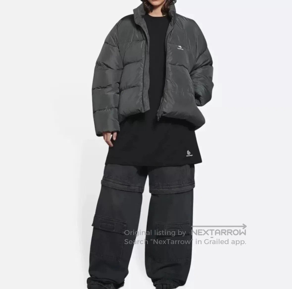 Balenciaga balenciaga sporty oversized down jacket. Size US S / EU 44-46 / 1 - 2 Thumbnail
