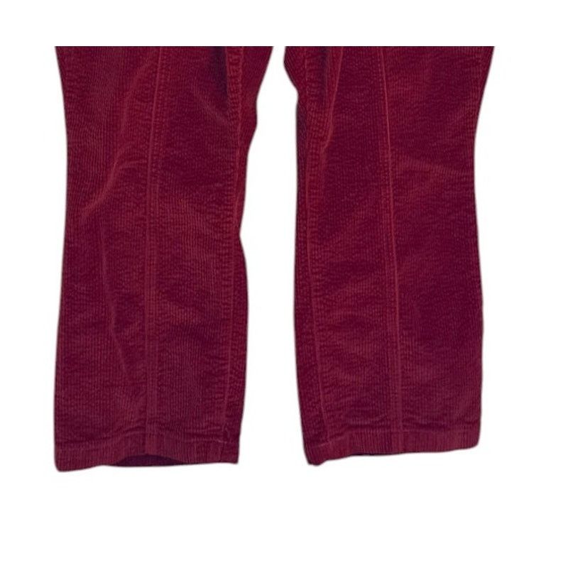 Judy Blue Judy Blue Pants Women 16W Red Corduroy Plus Size Ankle Size 33" - 3 Thumbnail
