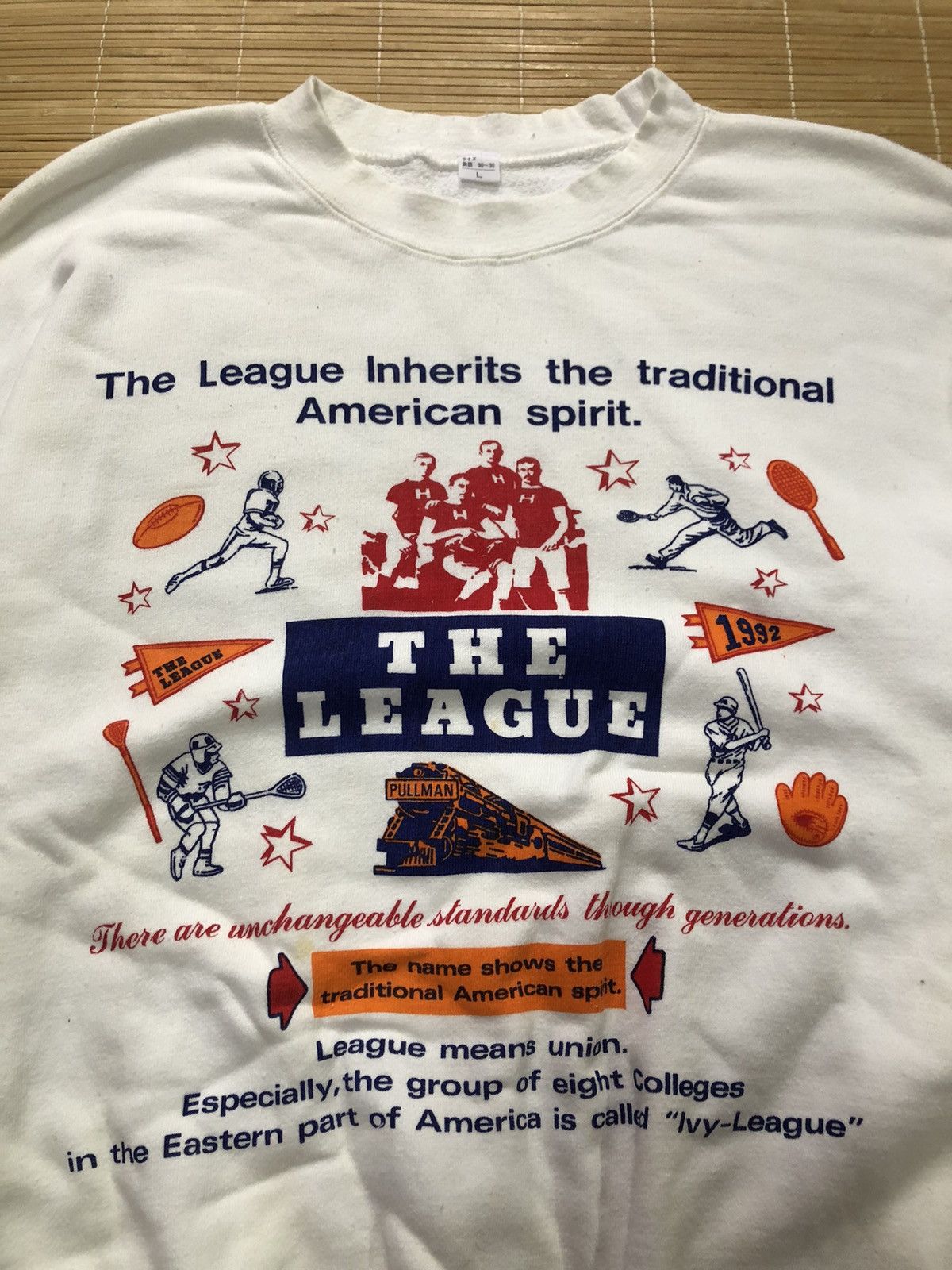 Japanese Brand × Vintage Vintage the League sweatshirt Size US L / EU 52-54 / 3 - 3 Thumbnail