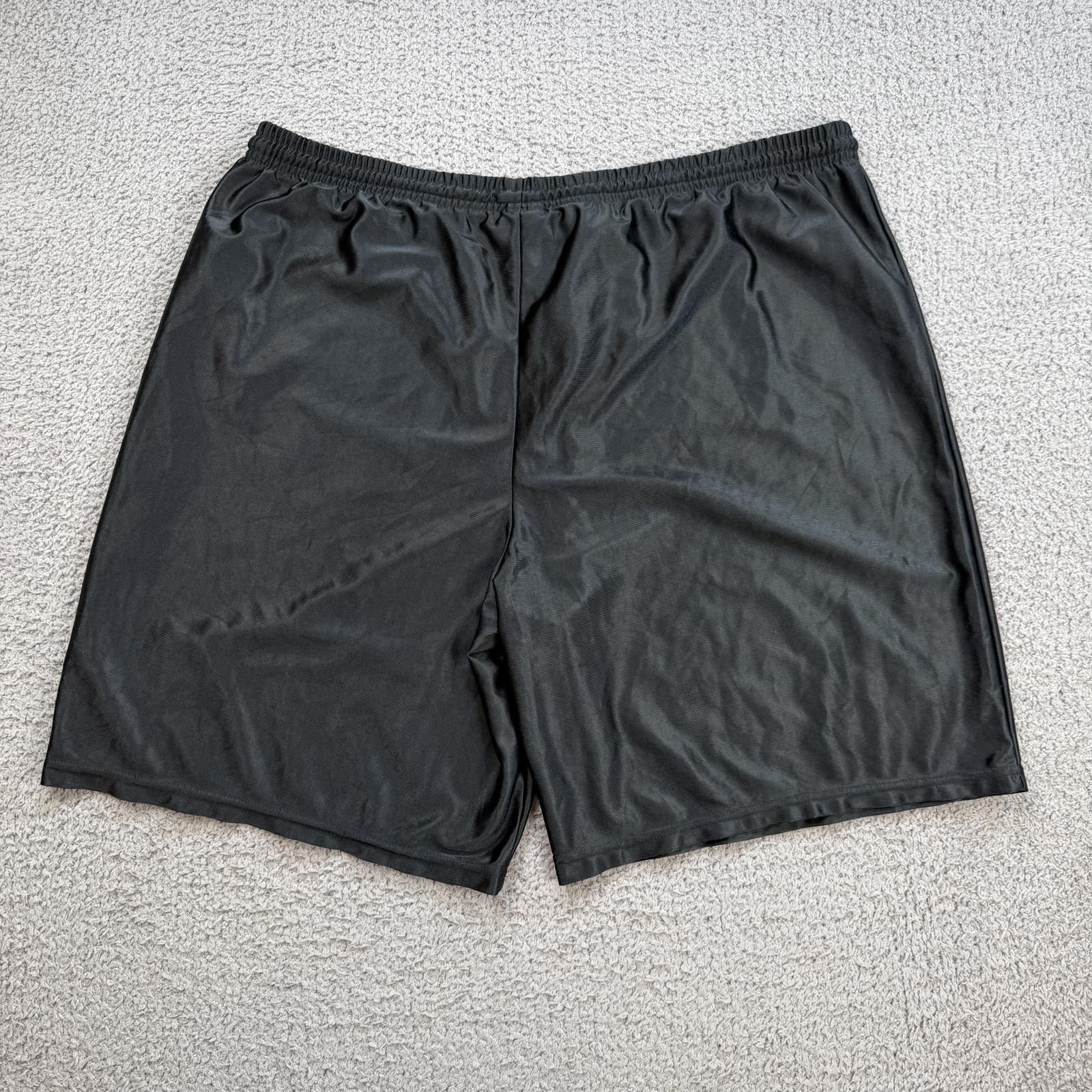 Nike Nike Black Athletic Training Shorts Mens L Swoosh Gym Run Size US 34 / EU 50 - 2 Thumbnail