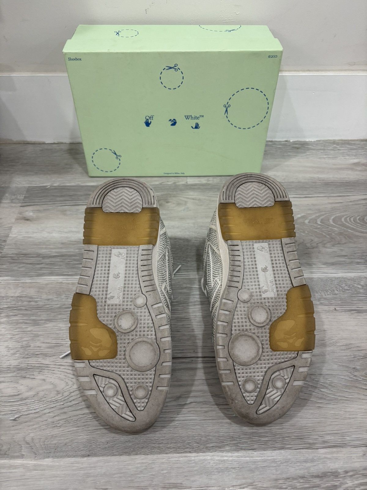 Off-White Off-white out of office strass sneakers Size US 10 / IT 40 - 5 Thumbnail