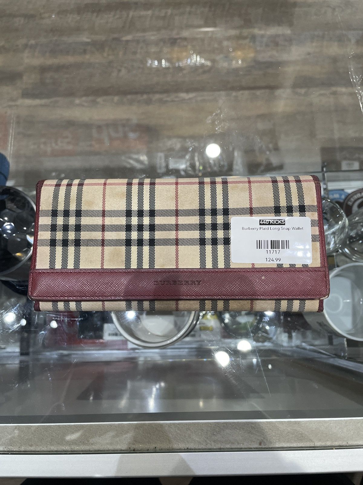Burberry Burberry Nova Check Continental Long Wallet Size ONE SIZE - 1 Thumbnail