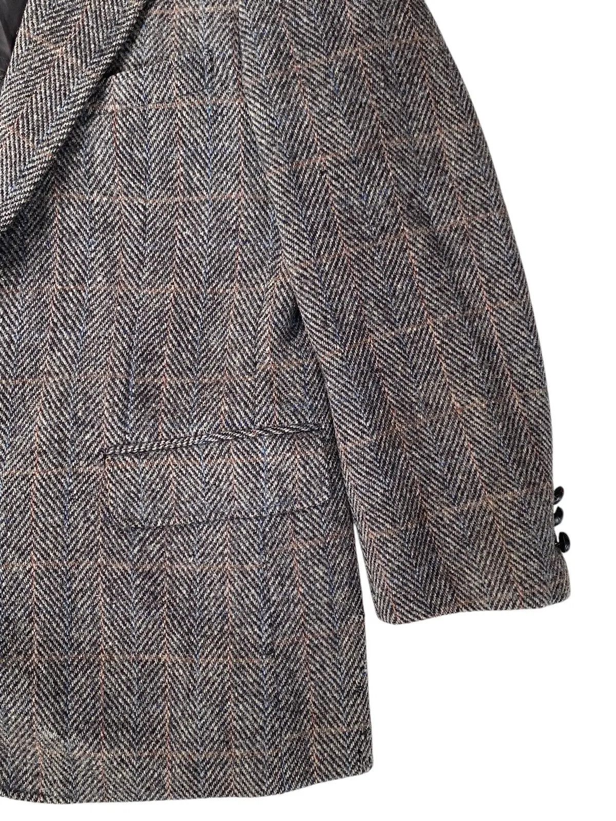 Harris Tweed Vtg Haris Tweed Wool Jacket Size 42S - 6 Thumbnail