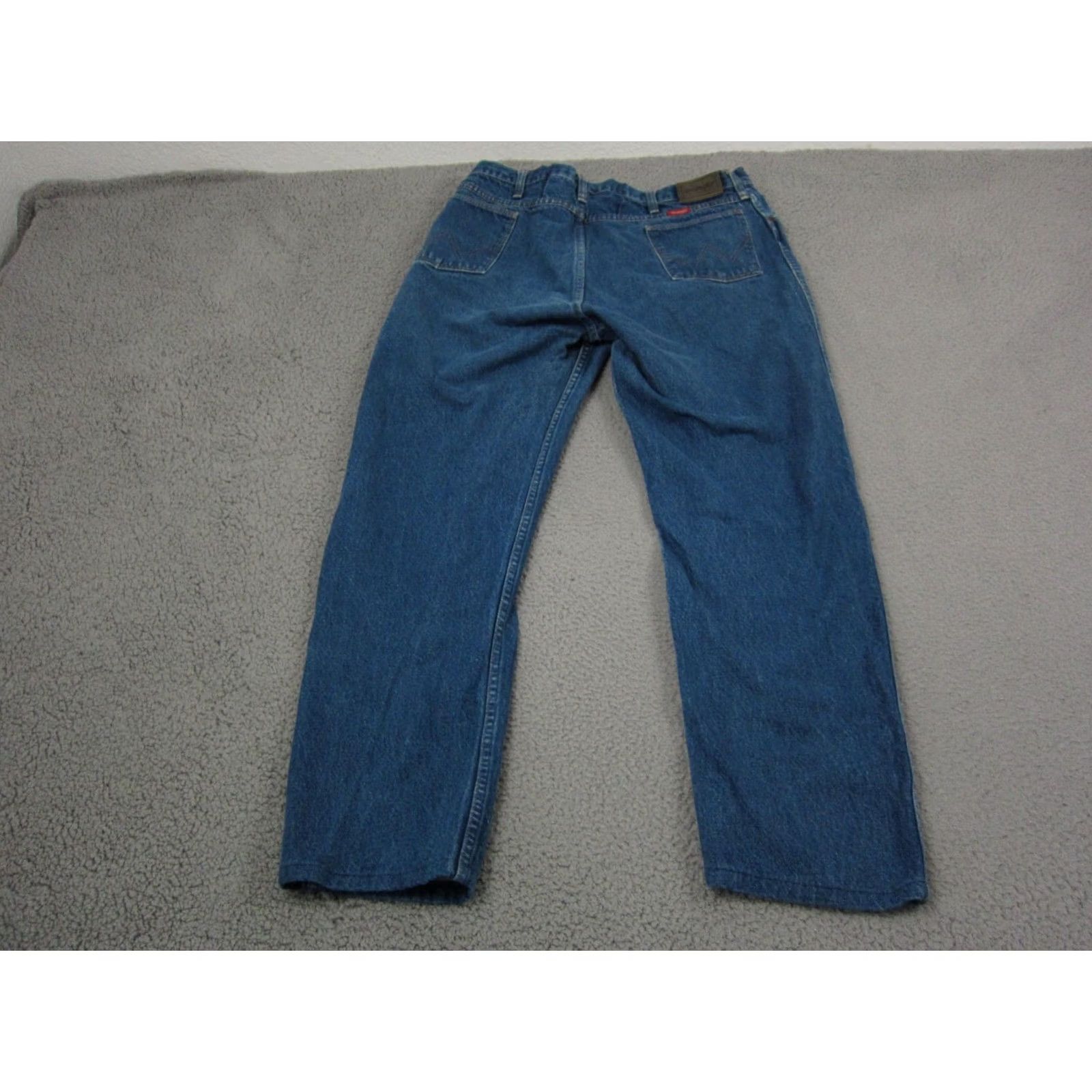 Wrangler VINTAGE Wrangler Jeans Mens Cowboy Cut 915SWK Blue Adult W 40 L 32 90s USA Size US 40 / EU 56 - 6 Thumbnail