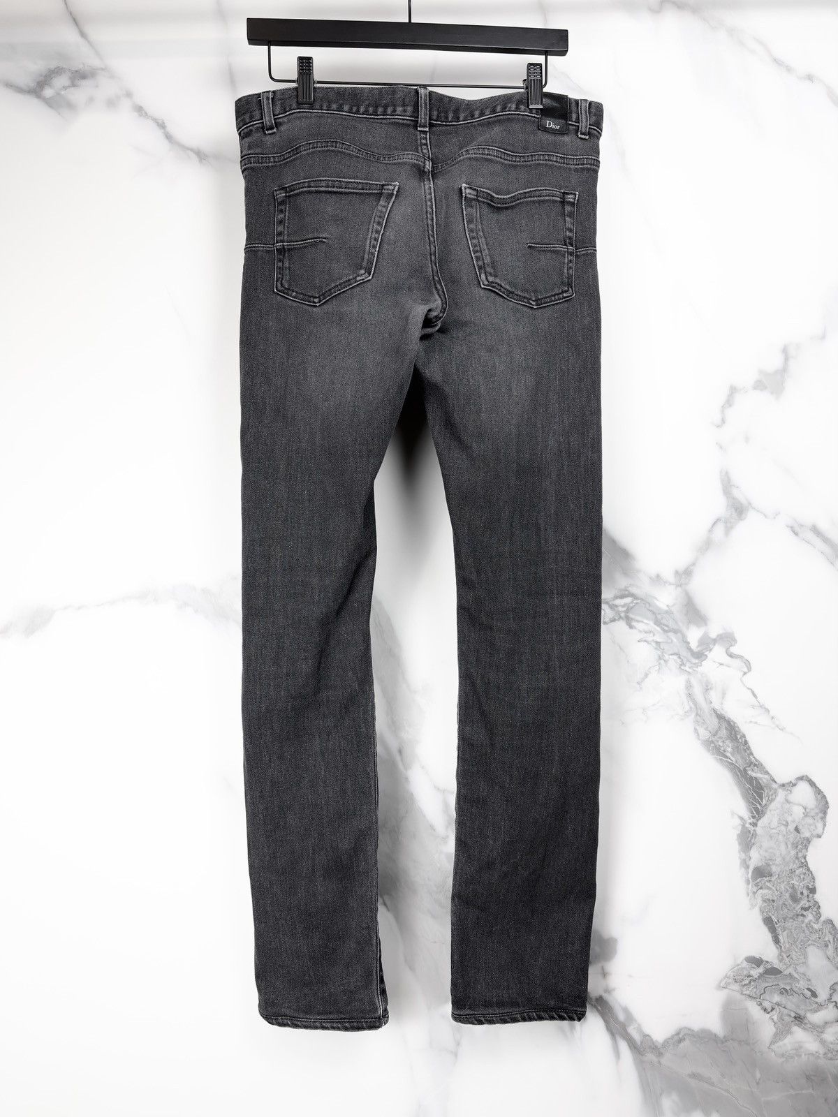 Dior Dior Homme Gray Skinny Denim Jeans KVA Size US 31 - 2 Thumbnail