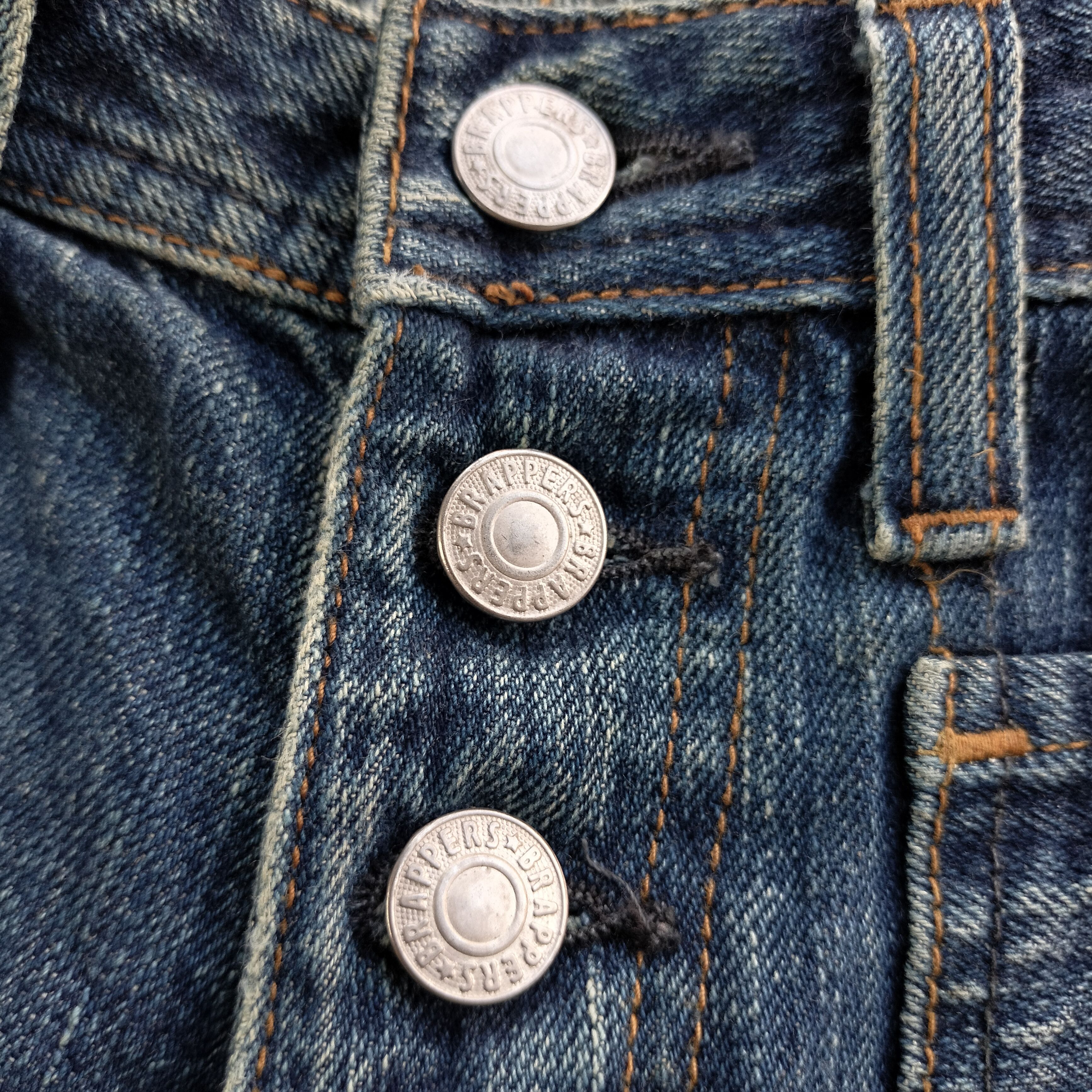 Beauty Beast Brappers skull paisley patchwork flare denim Size US 30 / EU 46 - 6 Thumbnail