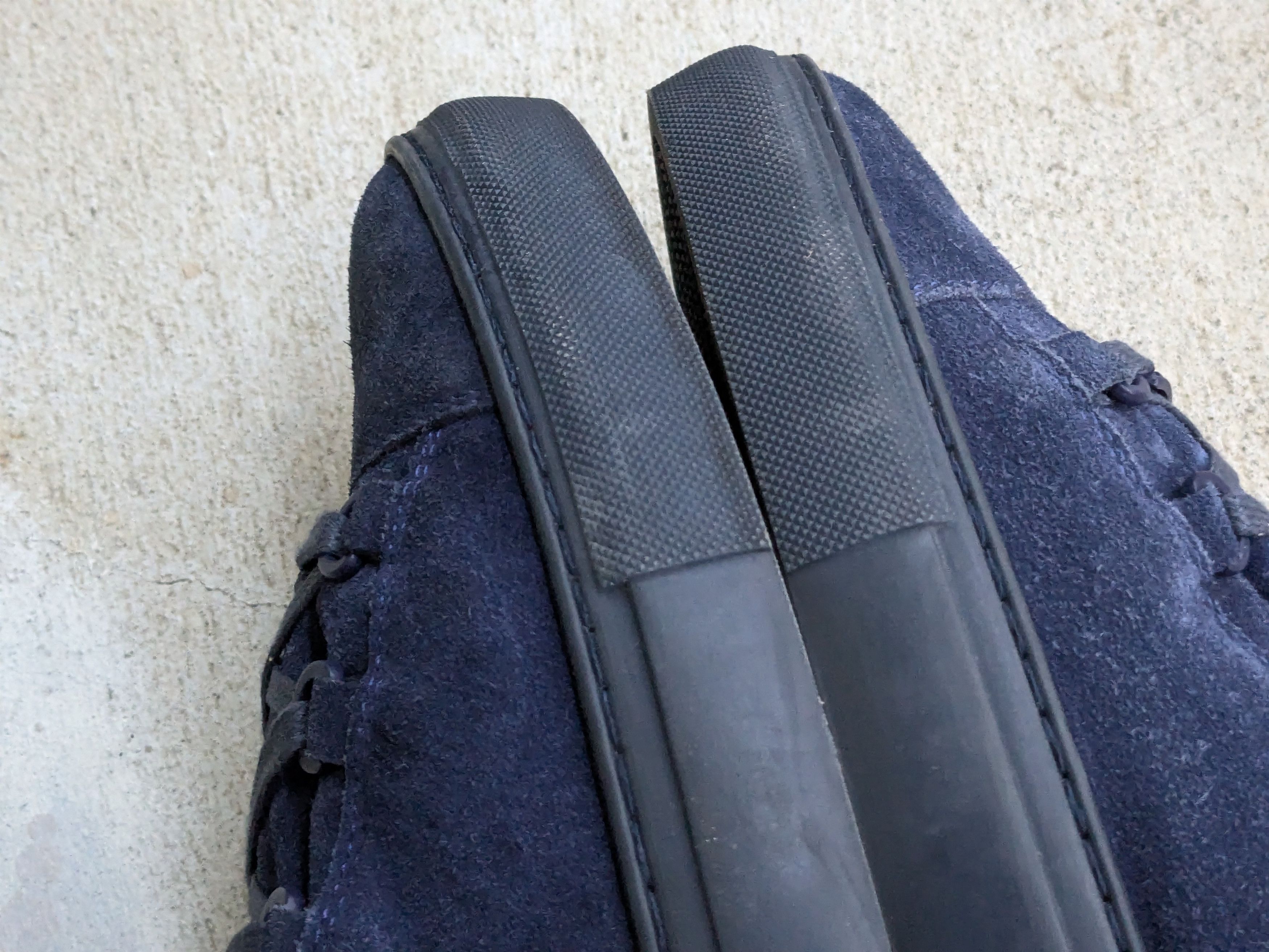 Balenciaga Balenciaga Arena Navy Blue 14 Suede Leather High Tops Size US 14 / EU 47 - 9 Thumbnail