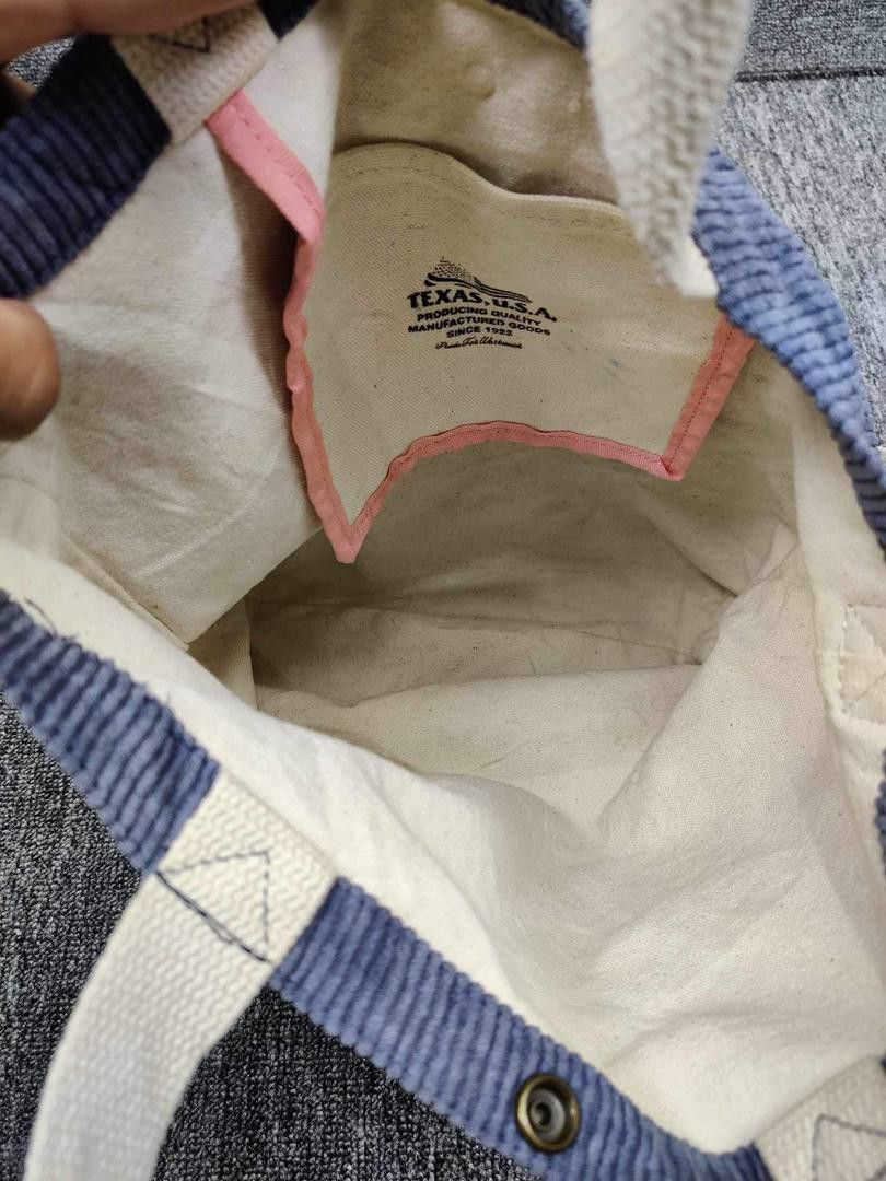 Dickies Dickies Corduroy Blue Tote Bag Size ONE SIZE - 6 Thumbnail