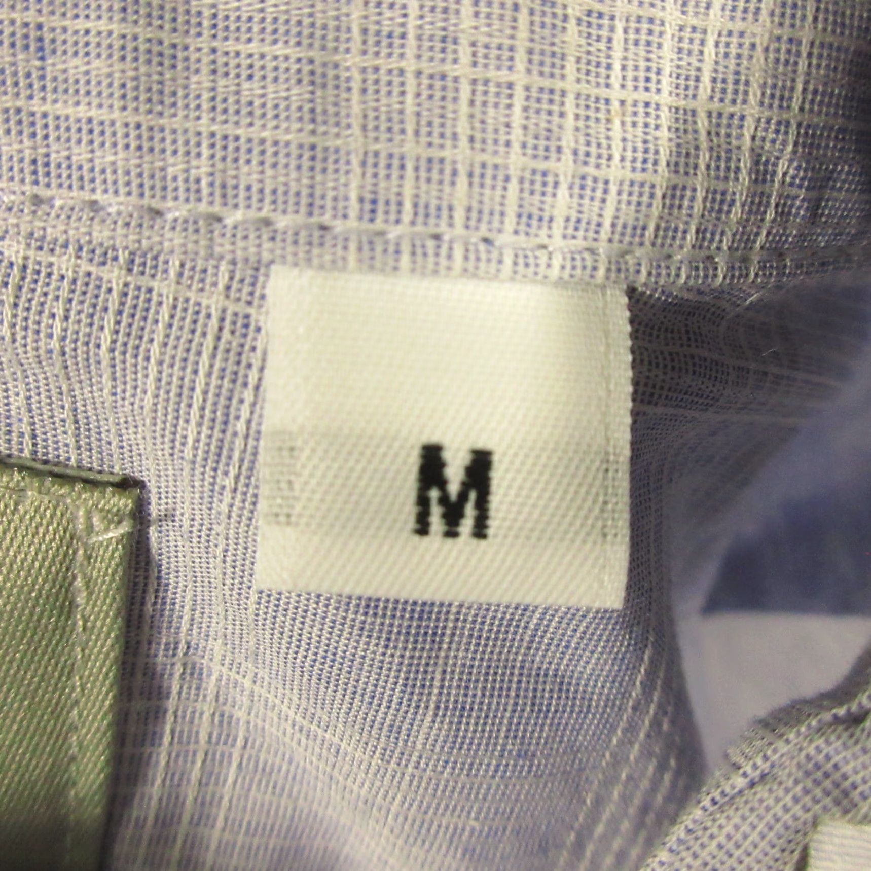 Vintage Naked & Famous Shirt Mens M Blue White Stripe Button Down Denim Cotton Casual Vintage: No Size US M / EU 48-50 / 2 - 6 Thumbnail