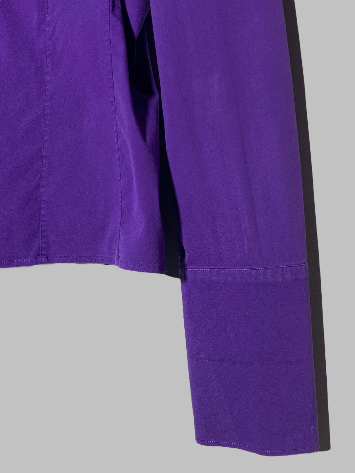 Gucci × Vintage Vintage Gucci Women’s purple Button Up Shirt Size 46 Size L / US 10 / IT 46 - 9 Thumbnail