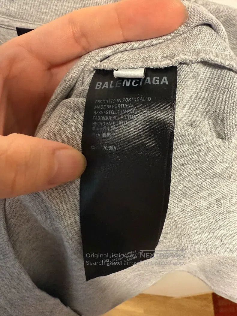 Balenciaga Balenciaga Classic Embroidered Logo Short Sleeve Size US XS / EU 42 / 0 - 4 Thumbnail