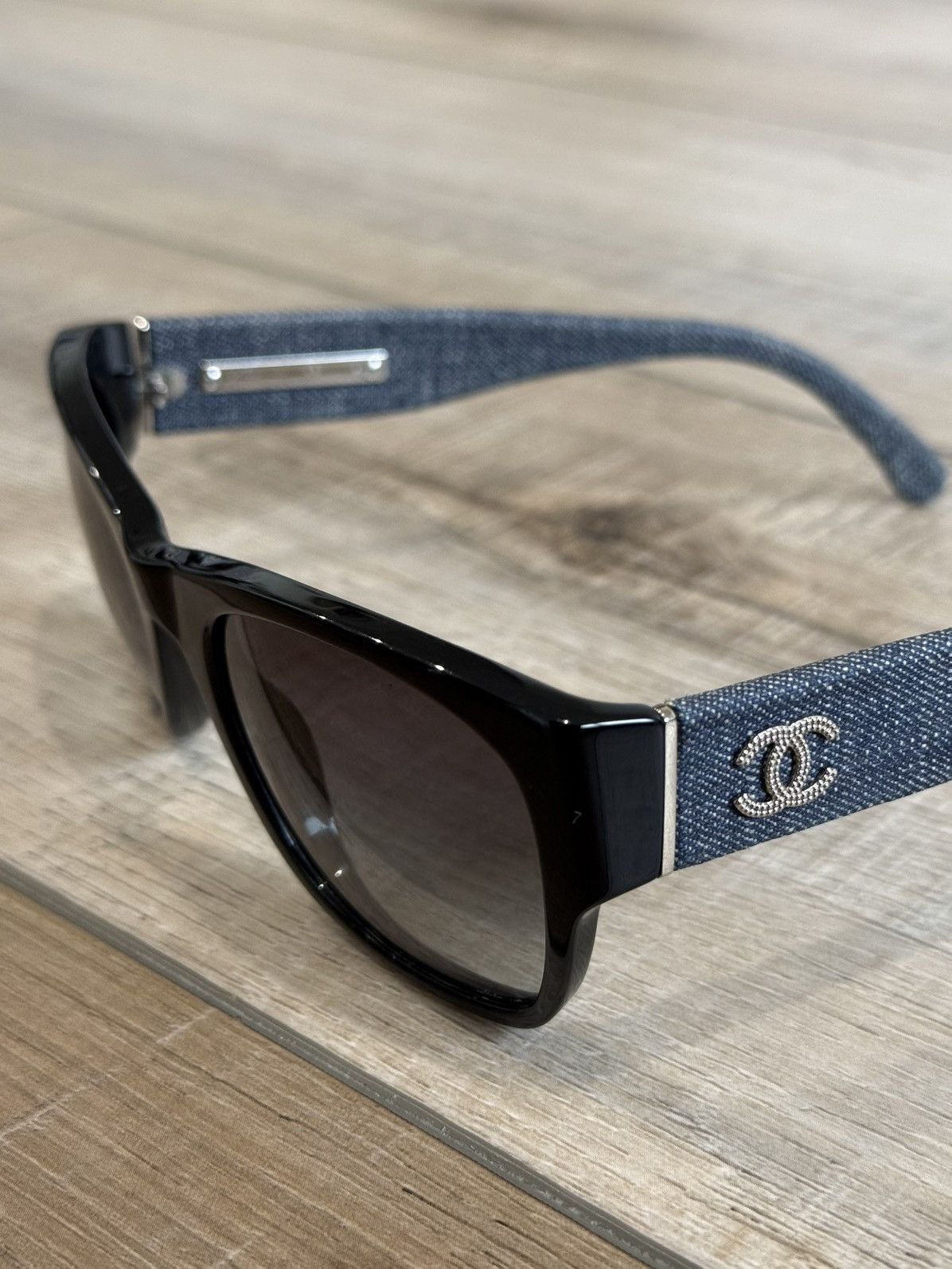 Chanel CHANEL 5162 vintage denim sunglasses Size ONE SIZE - 5 Thumbnail