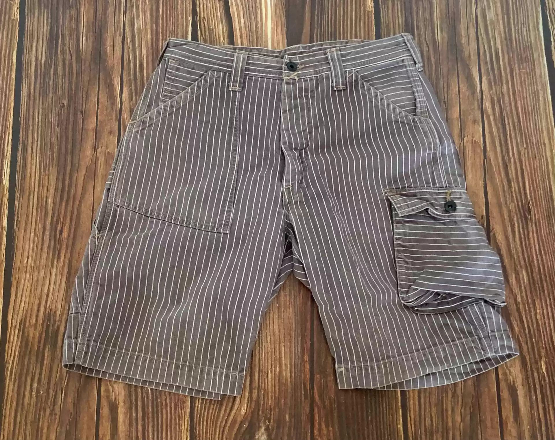image of Bootleggers Freewheelers Work Shorts in Black, Men's (Size 32)