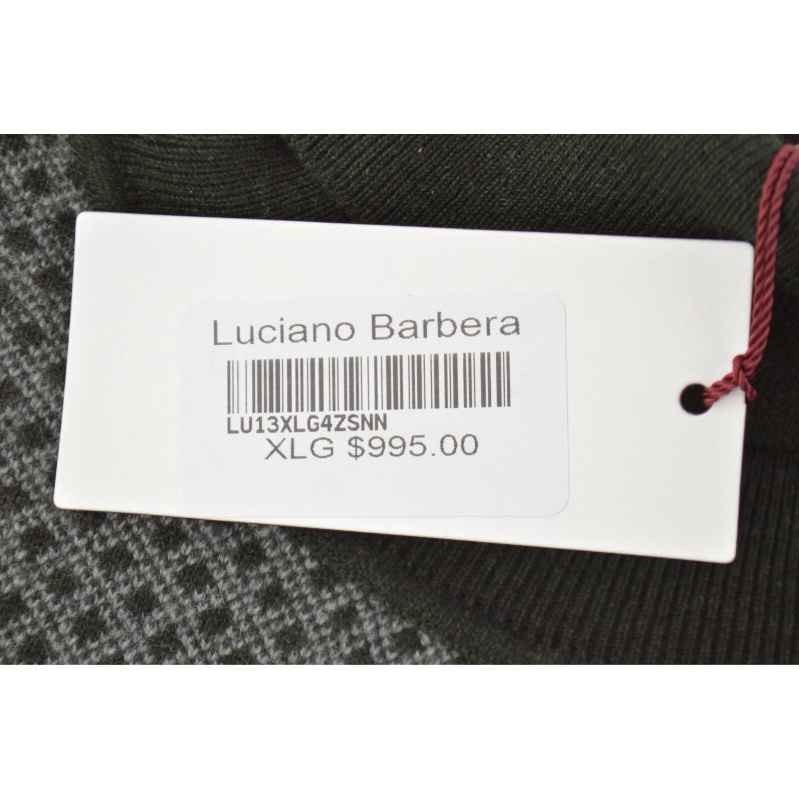Luciano Barbera Luciano Barbera Sweater Size US XL in Green Size US XL / EU 56 / 4 - 2 Thumbnail