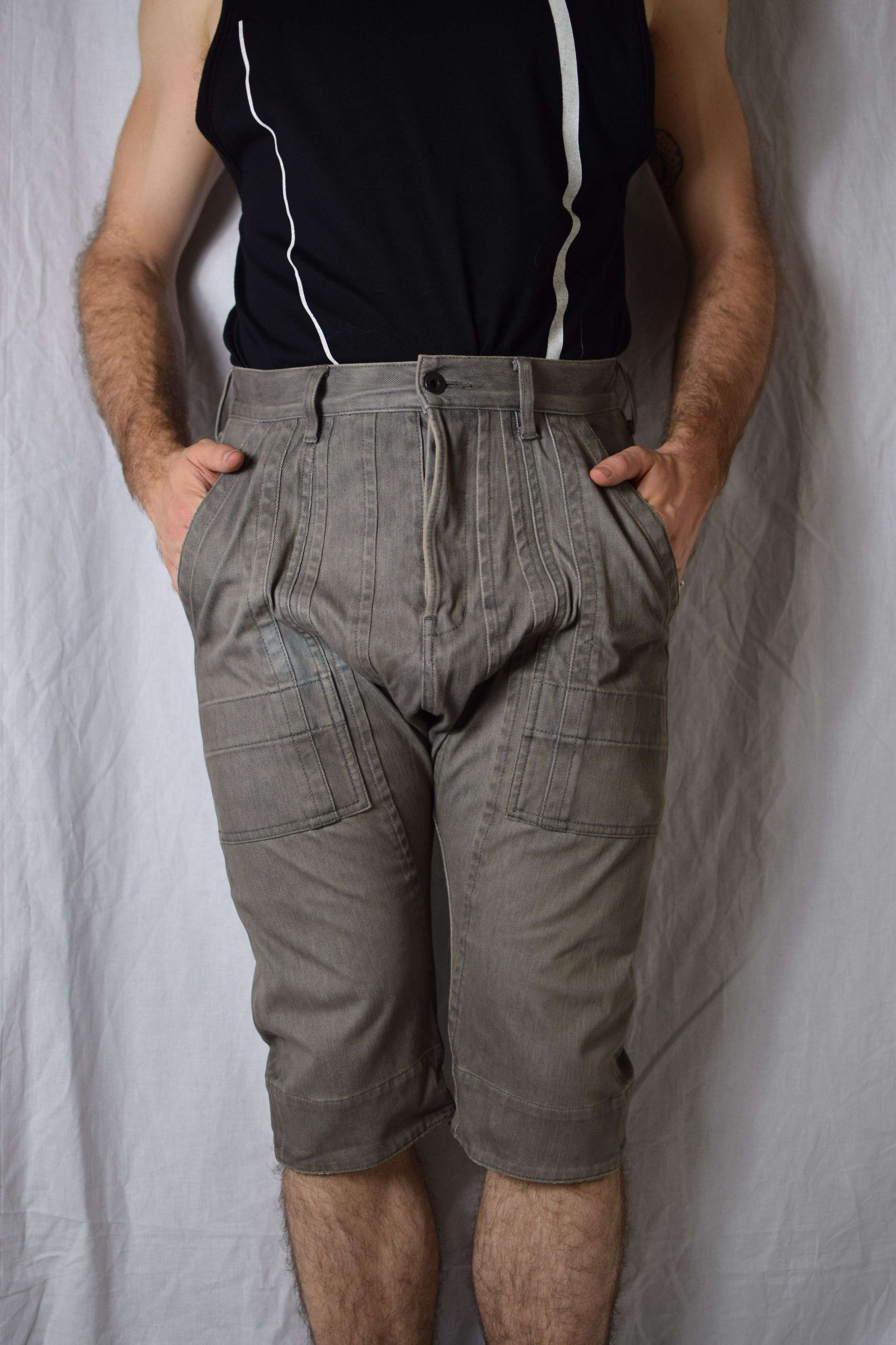 Julius ☀️JULIUS FW18 DROP CROTCH DIVISON COLLECTION PANTS