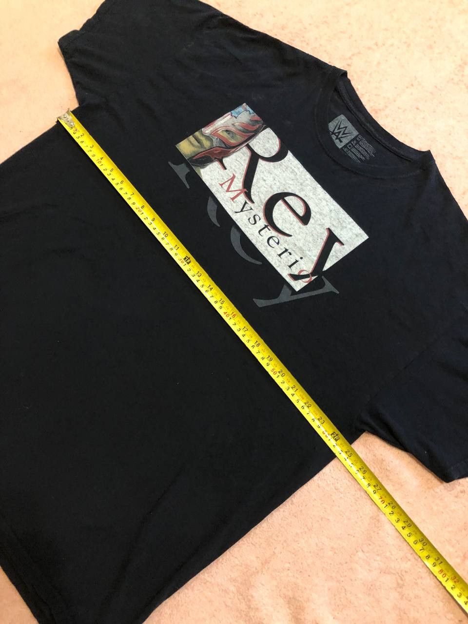 WWE Luxury black Vintage AUTHENTIC big print T-Shirt WWE Y2K Size US XXL / EU 58 / 5 - 7 Thumbnail