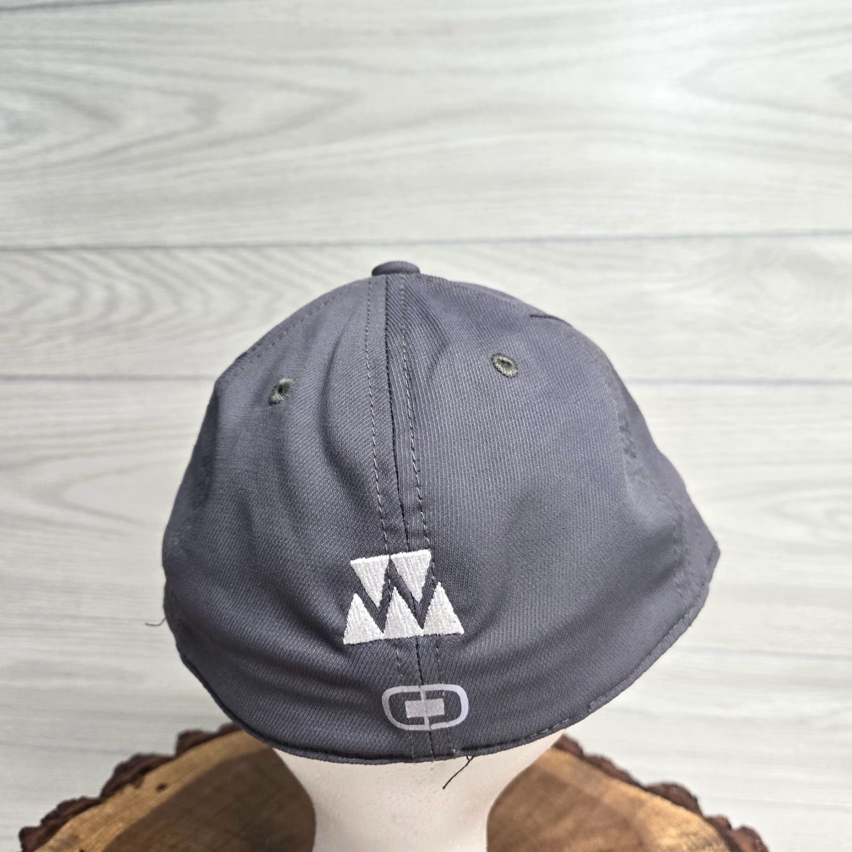 Vintage Woolridge Trucking Stretch Fit Adjustable Gray Cap Hat Mens Size ONE SIZE - 4 Thumbnail