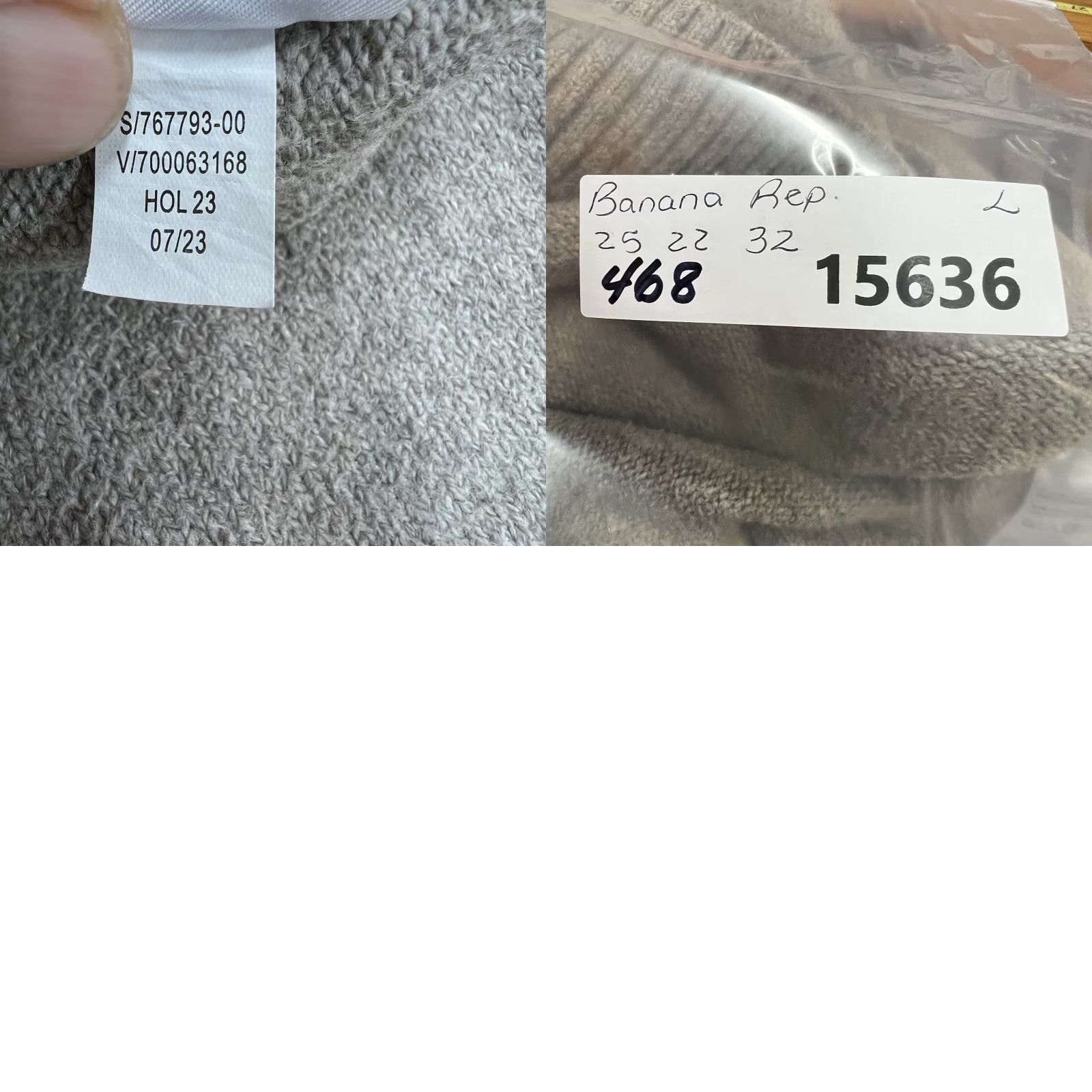 Banana Republic Banana Republic Quarter Zip Knit Sweater Beige Men’s Size L Cotton Size US L / EU 52-54 / 3 - 8 Thumbnail