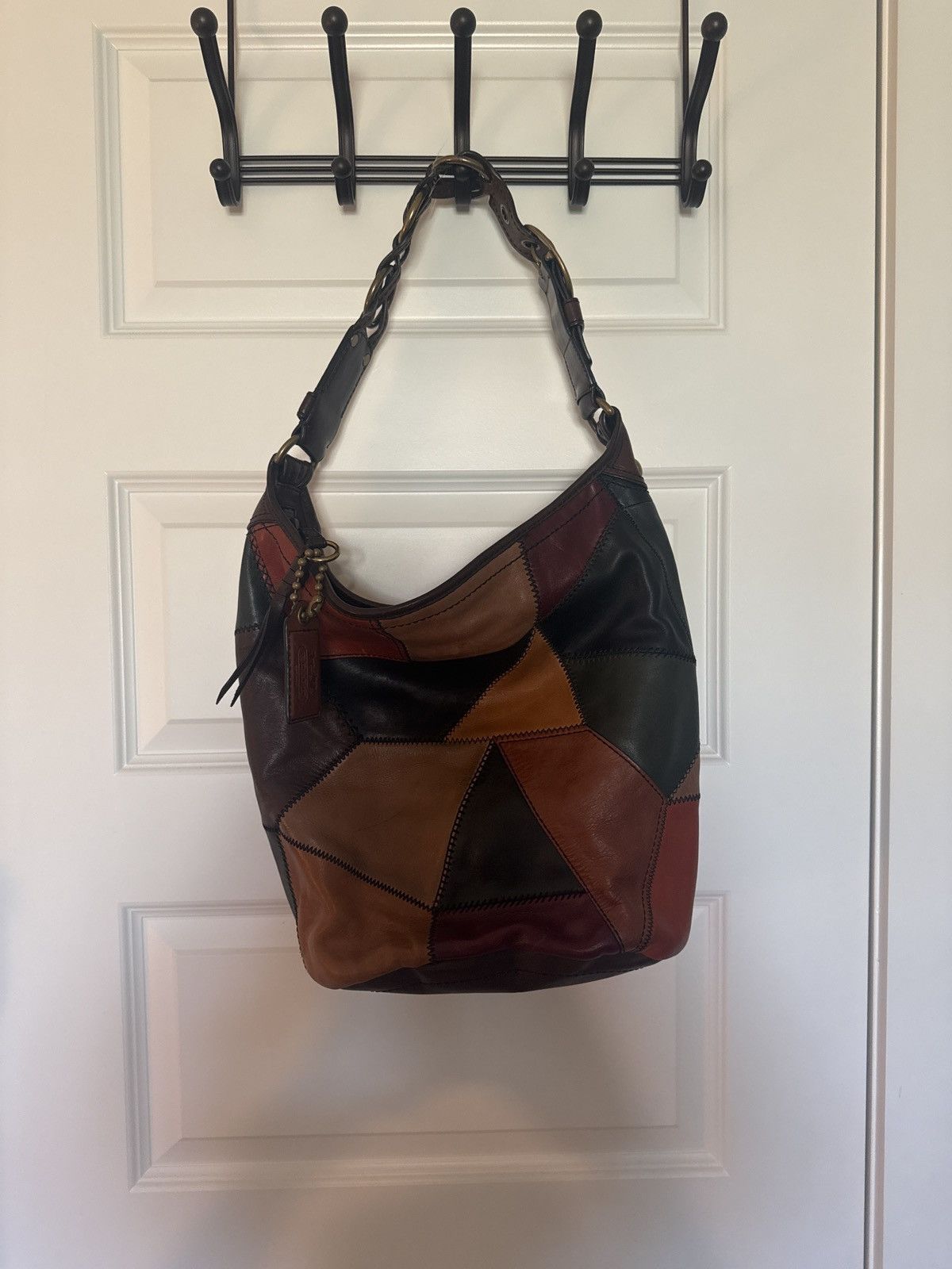 Coach Rare Vintage Coach Patchwork Hobo Bag – Y2K Leather Purse