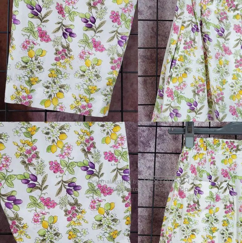 Dior Dior Summer Floral Print Casual Pants . Size 23" - 5 Thumbnail