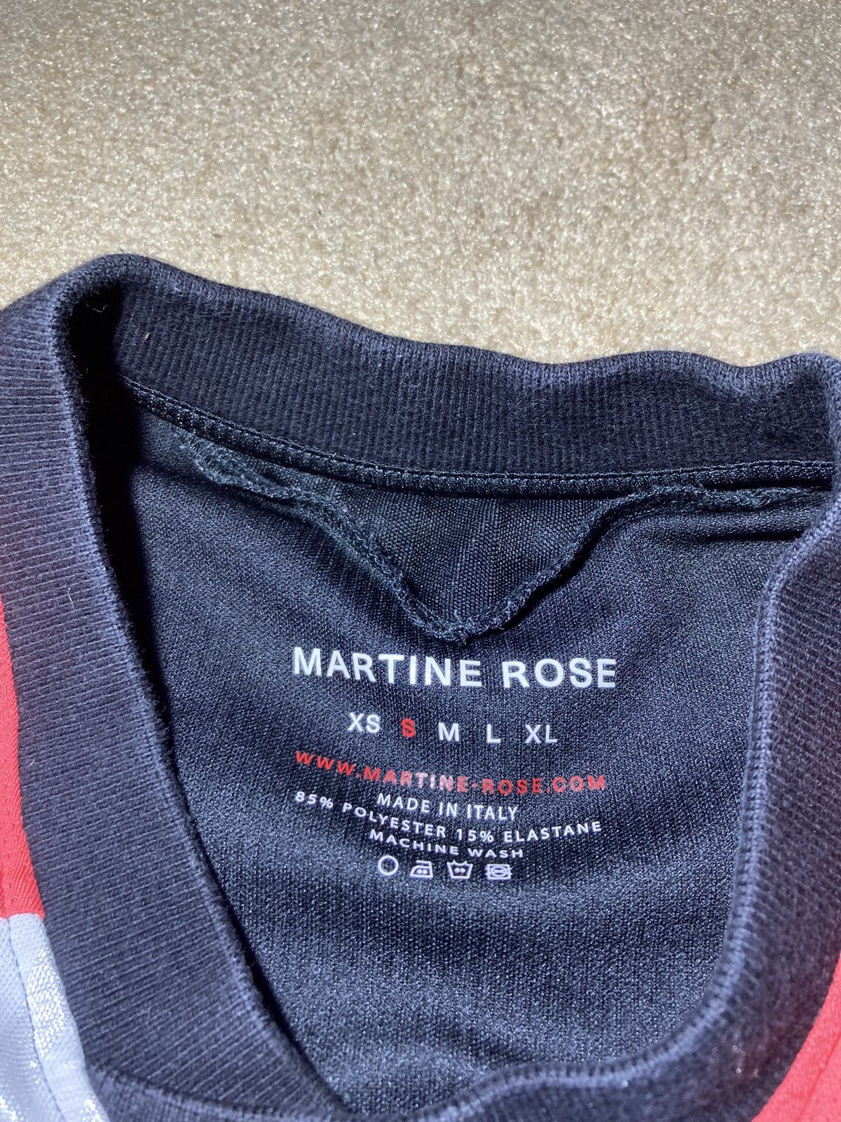 Martine Rose SS20 Martine Rose 2 Way Football Top Soccer Shirt 2020 Size US S / EU 44-46 / 1 - 4 Thumbnail