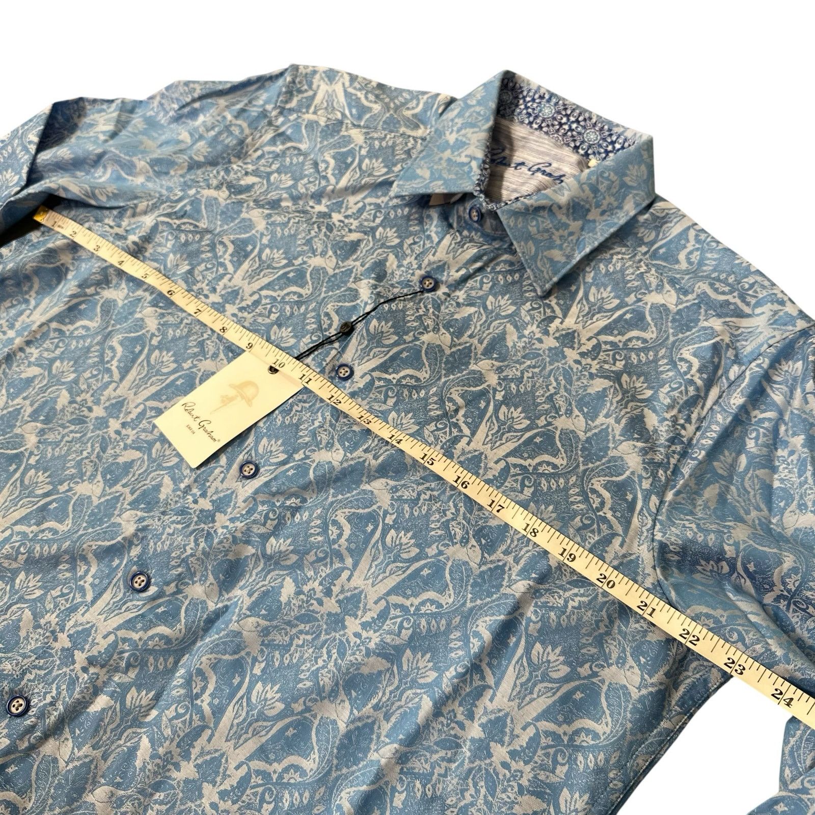 Robert Graham Robert Graham Highland Classic Long Sleeve Button Down Shirt Size US M / EU 48-50 / 2 - 4 Thumbnail