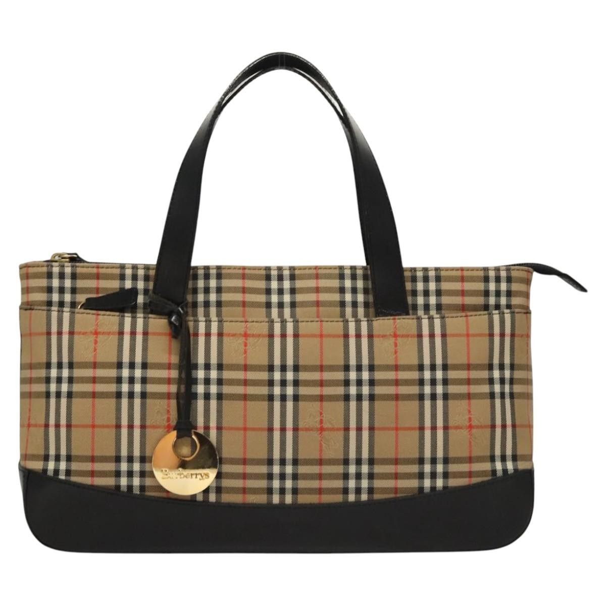 Burberry Burberry Nova Check Handbag Nova Check Canvas and leather Size ONE SIZE - 1 Thumbnail